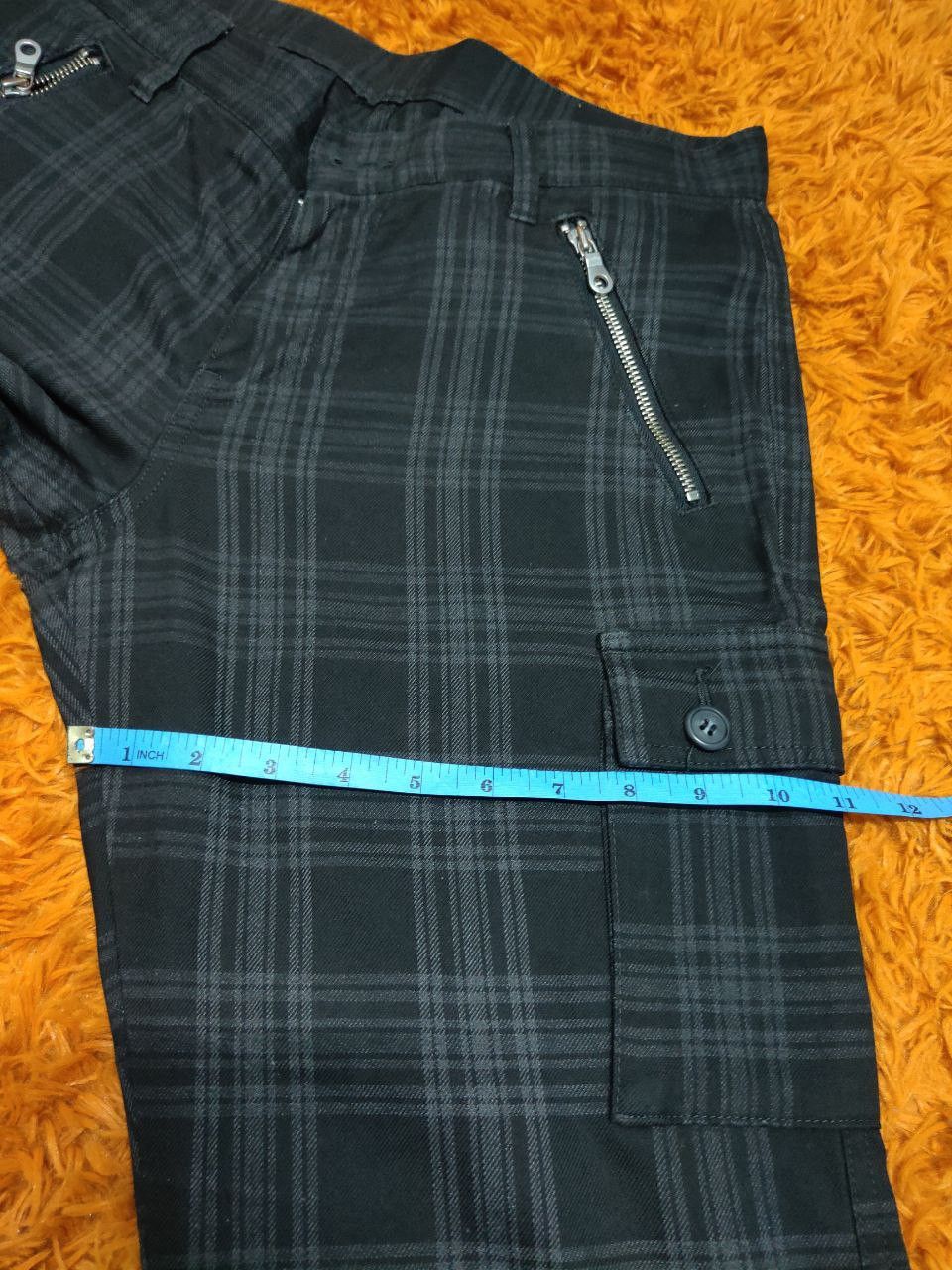 Comme Ca Ism × Japanese Brand × Vintage Vintage Comme Ca Commune Tactical Pocket Checkered Pant Size US 29 - 14 Thumbnail
