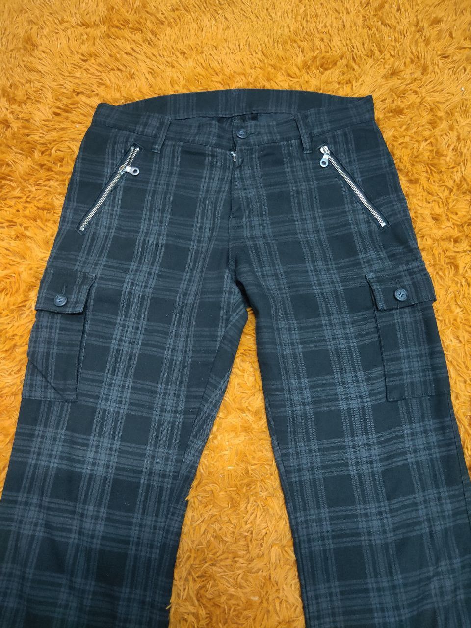 Comme Ca Ism × Japanese Brand × Vintage Vintage Comme Ca Commune Tactical Pocket Checkered Pant Size US 29 - 2 Thumbnail