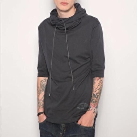 Allsaints ALLSAINTS Hood Crew short sleeve t shirt tee Size US S / EU 44-46 / 1 - 2 Thumbnail