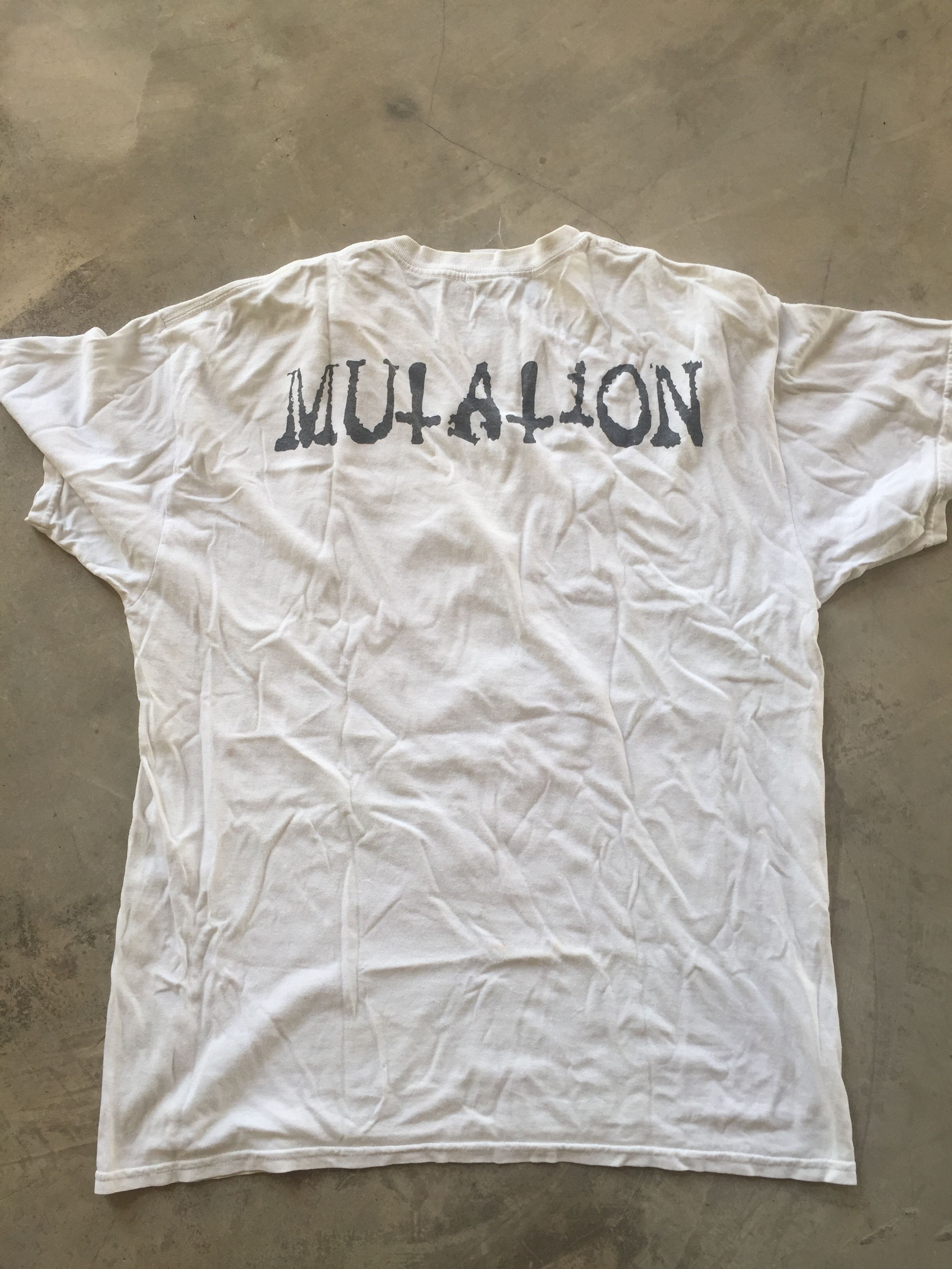 Band Tees Mutation Error 500 Extreme Metal UK Band Size US L / EU 52-54 / 3 - 4 Thumbnail