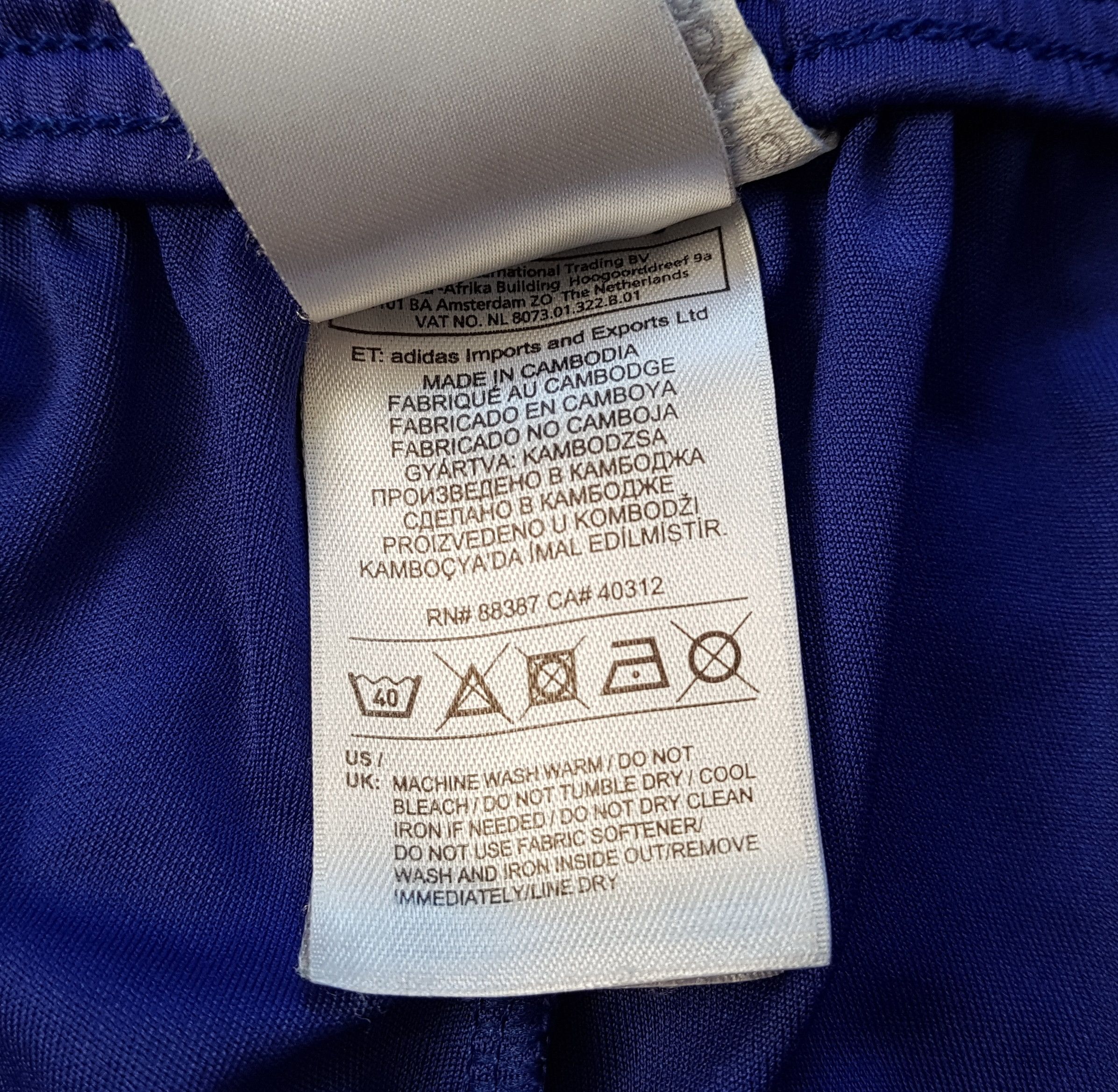 Adidas × Chelsea Soccer Adidas Chelsea Football Soccer Shorts 2014 ClimaCool Size US 34 / EU 50 - 7 Thumbnail