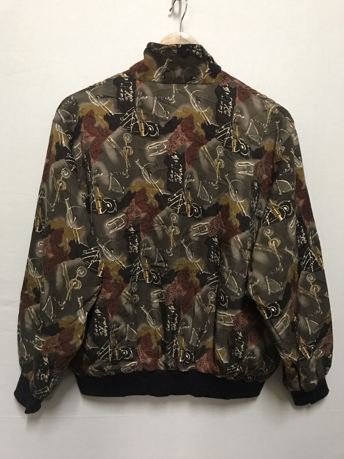 Japanese Brand Full-print Bomber Style Jacket Size M / US 6-8 / IT 42-44 - 8 Thumbnail