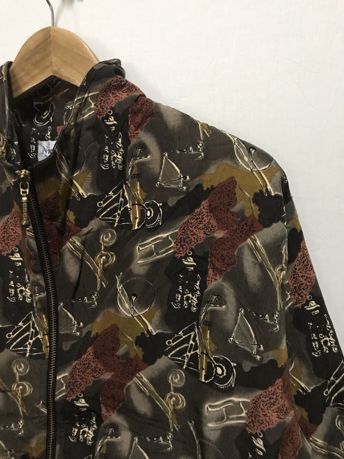 Japanese Brand Full-print Bomber Style Jacket Size M / US 6-8 / IT 42-44 - 4 Thumbnail
