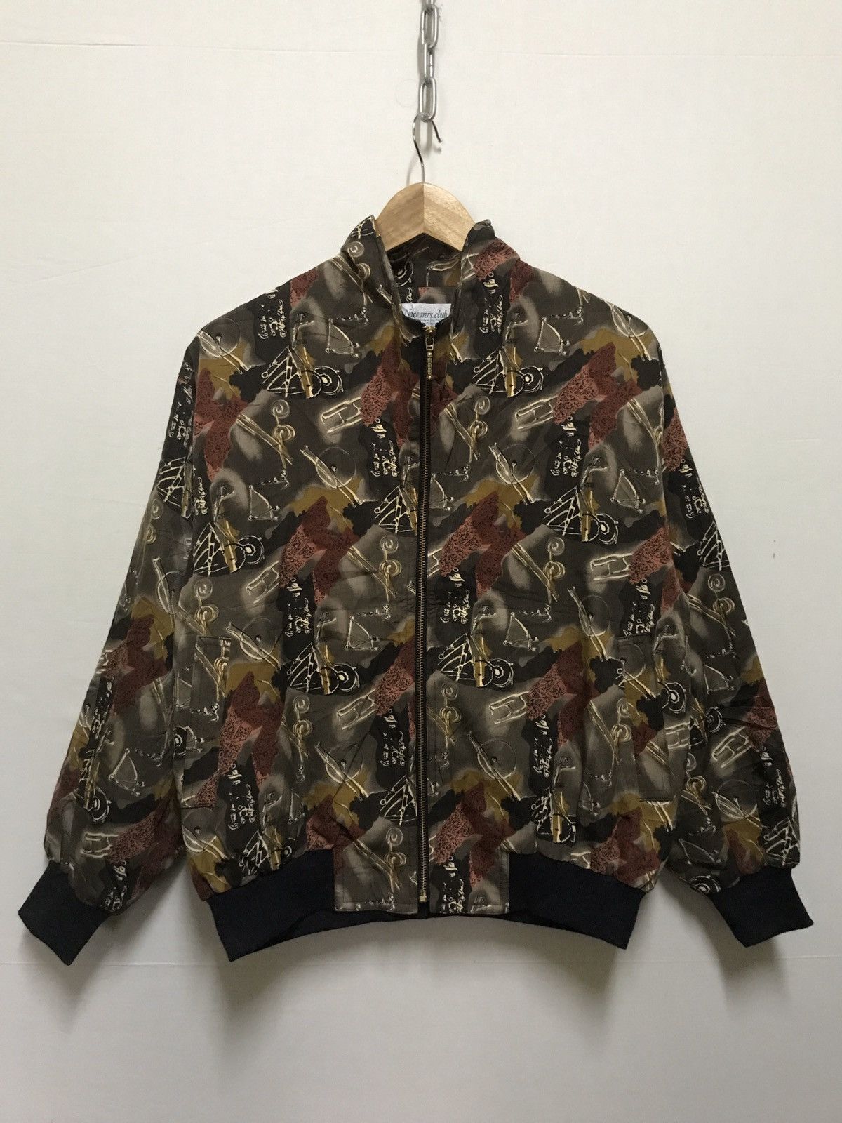 Japanese Brand Full-print Bomber Style Jacket Size M / US 6-8 / IT 42-44 - 1 Thumbnail