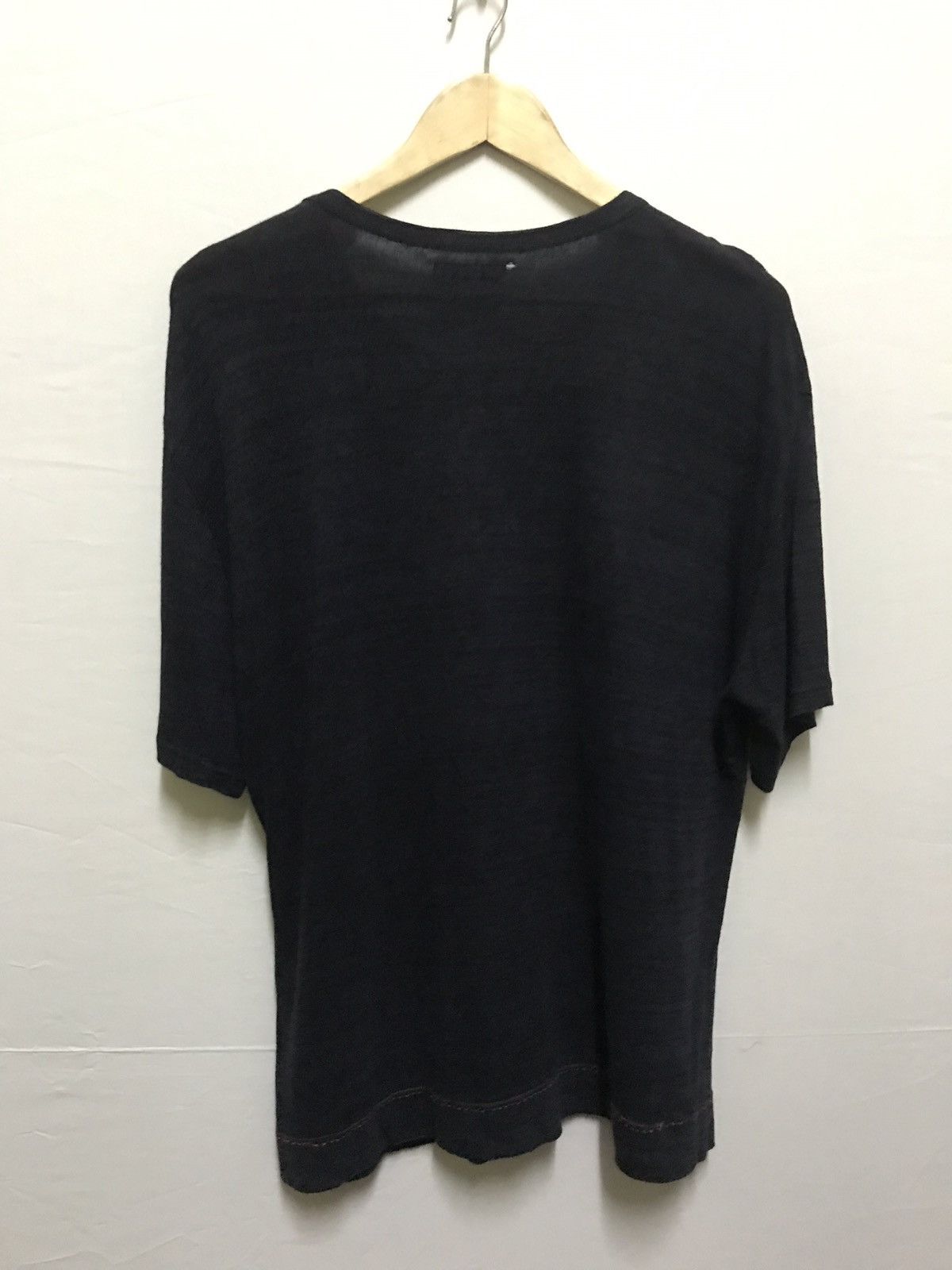 Blue Blue Japan Plain T-Shirt Japan Blue Distressed Size US M / EU 48-50 / 2 - 6 Thumbnail