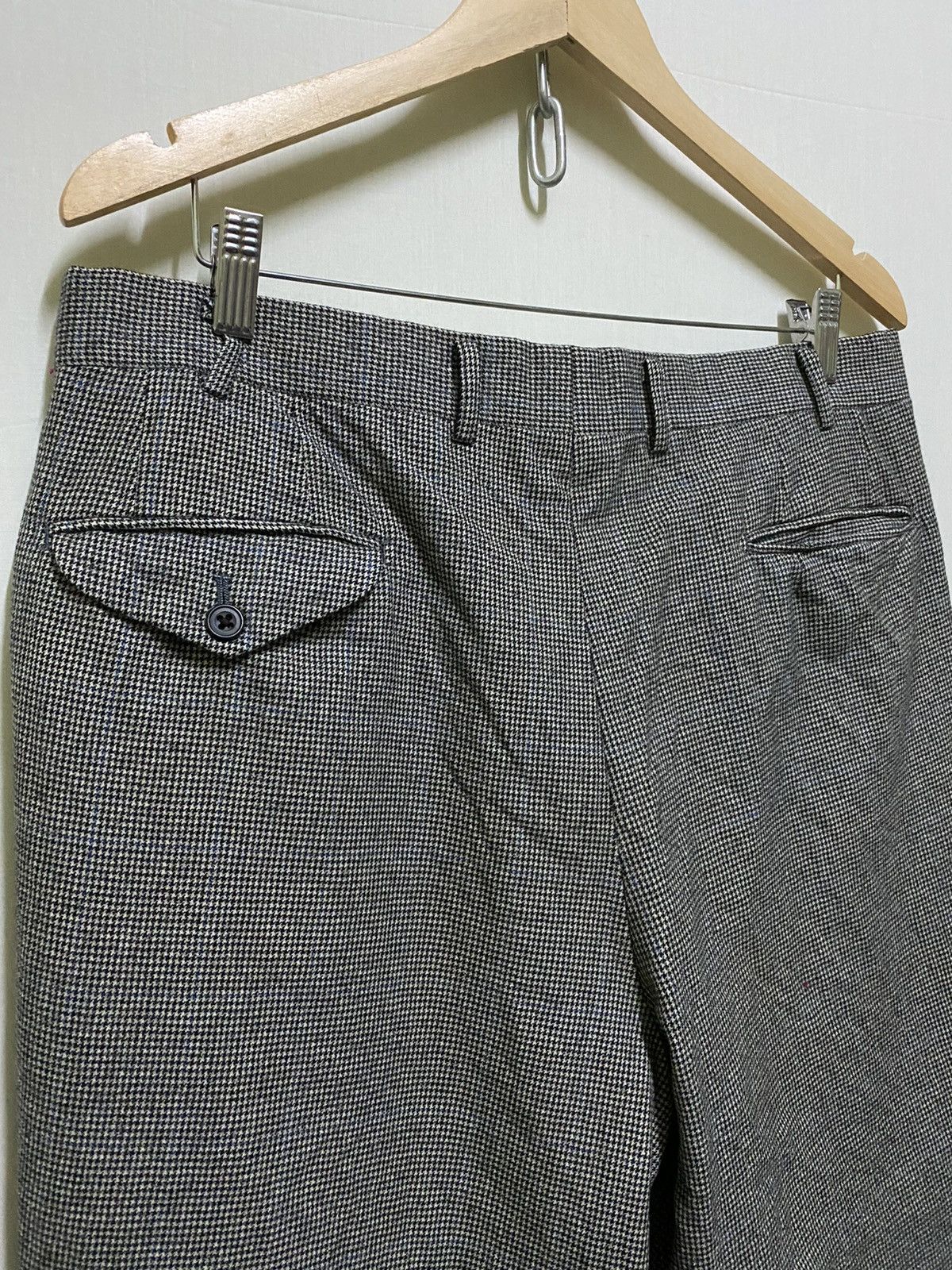 Burberry Vintage BURBERRYS Casual Wool Pants Size US 33 - 6 Thumbnail