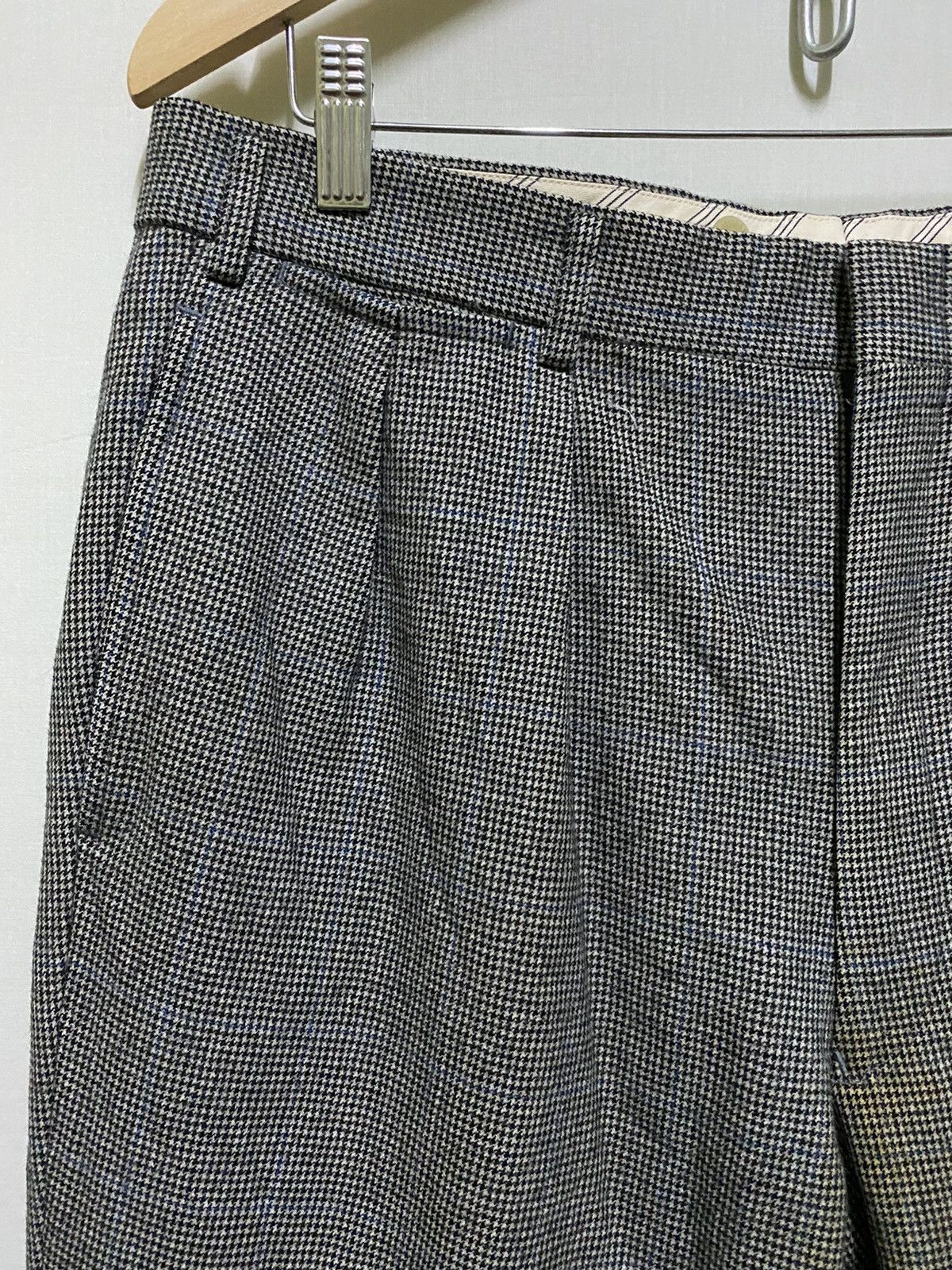 Burberry Vintage BURBERRYS Casual Wool Pants Size US 33 - 2 Thumbnail