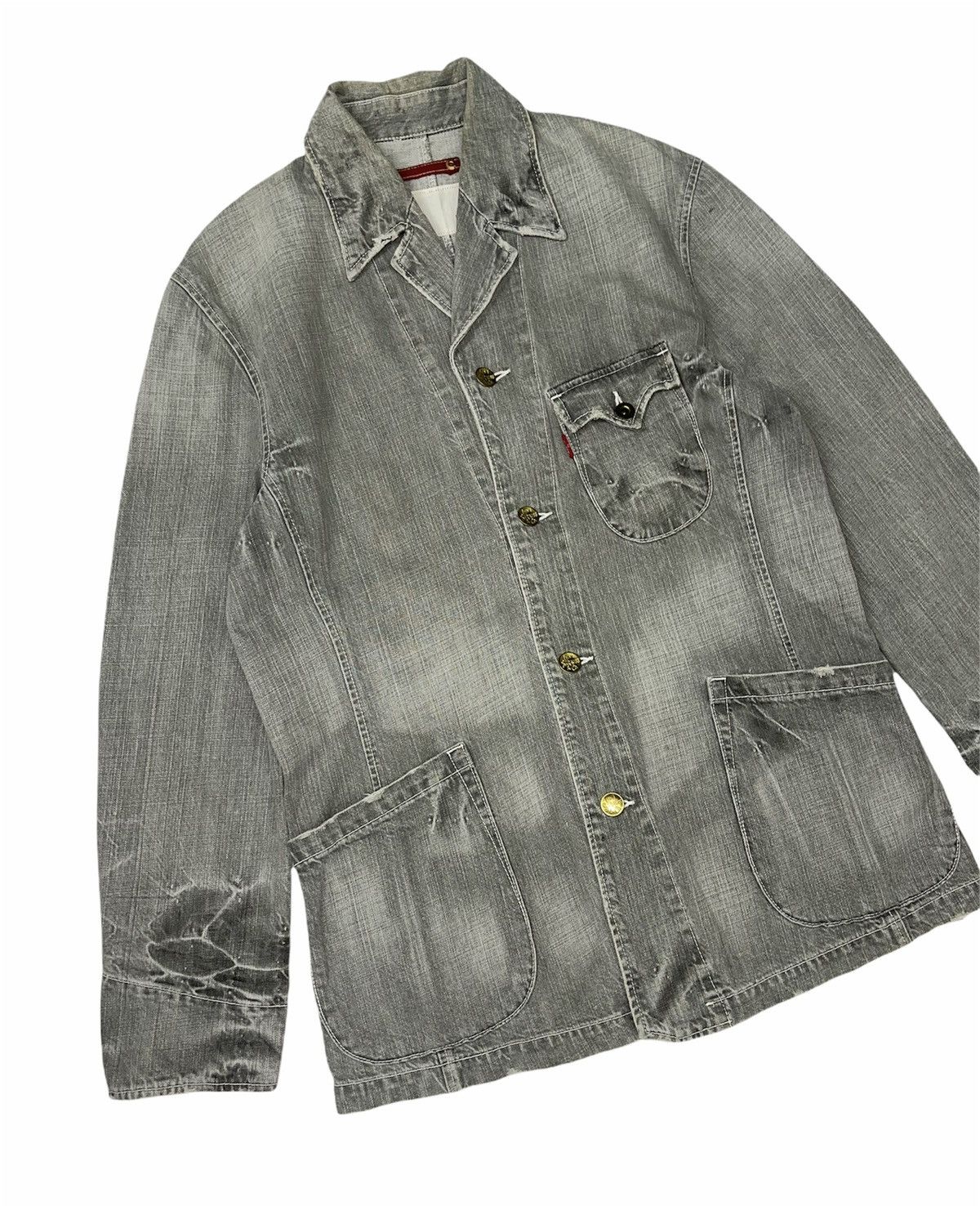 Levi's Levis Denim workers Chore jacket Size US XL / EU 56 / 4 - 6 Thumbnail
