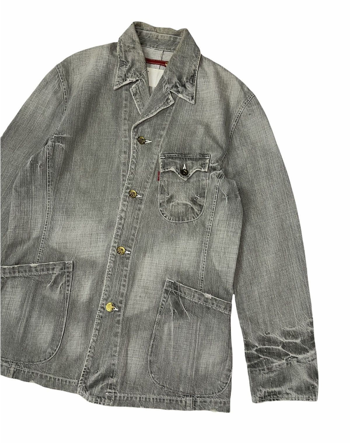 Levi's Levis Denim workers Chore jacket Size US XL / EU 56 / 4 - 5 Thumbnail