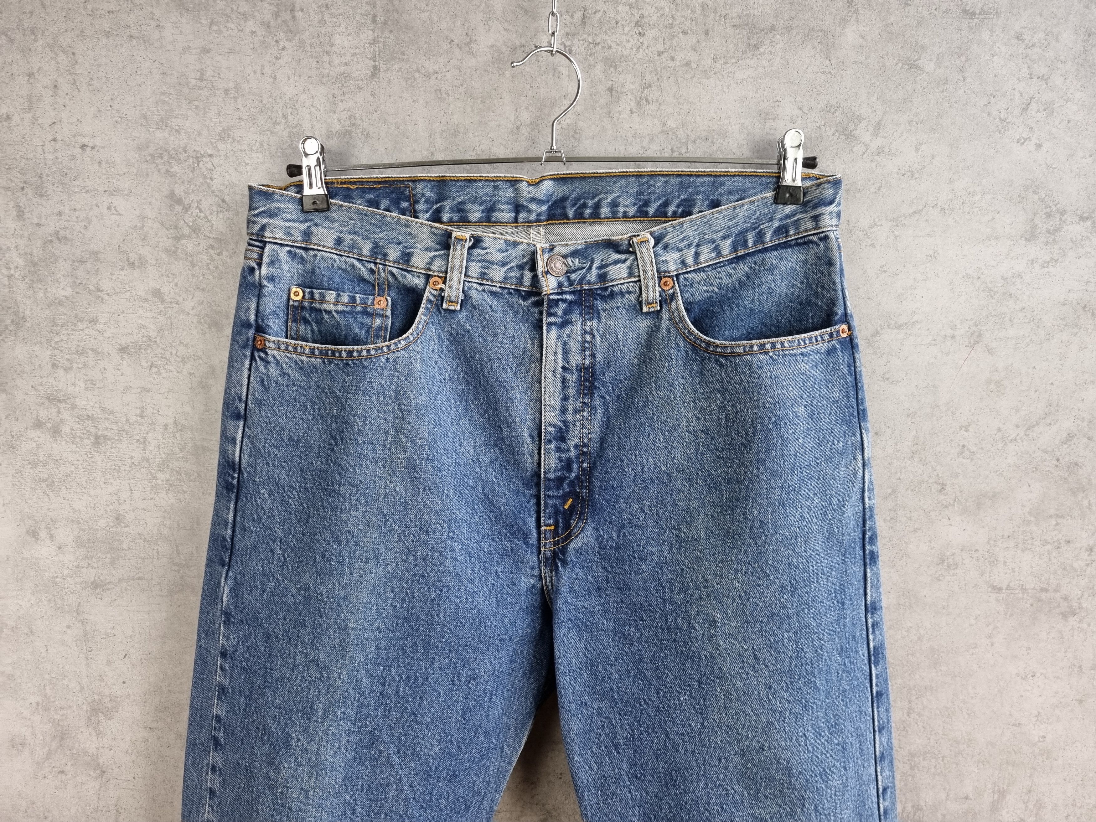 Levi's × Levi's Vintage Clothing 1998 Vintage LEVIS 615 Orange Tab Rare Jeans Size US 34 / EU 50 - 6 Thumbnail