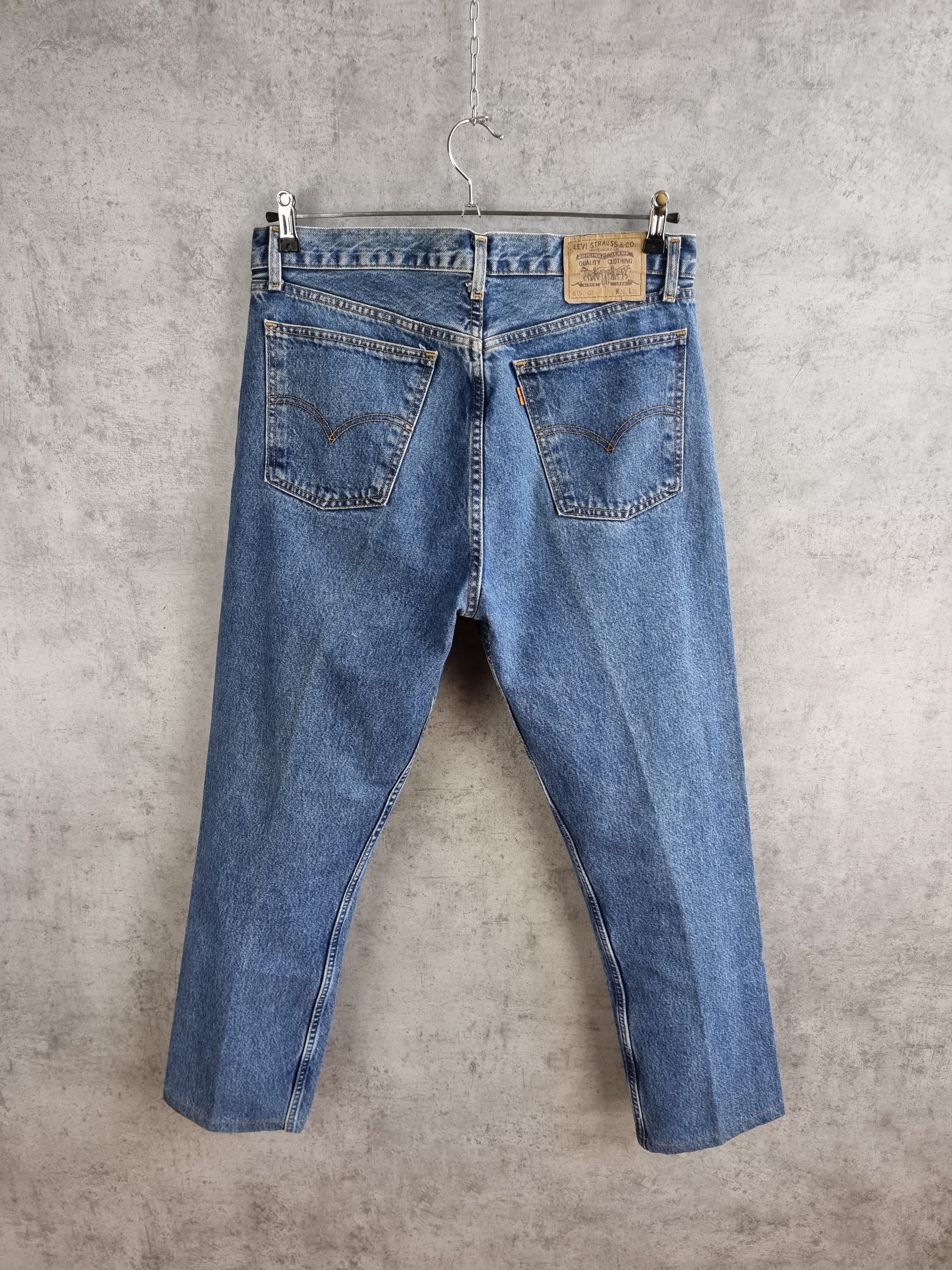 Levi's × Levi's Vintage Clothing 1998 Vintage LEVIS 615 Orange Tab Rare Jeans Size US 34 / EU 50 - 2 Thumbnail