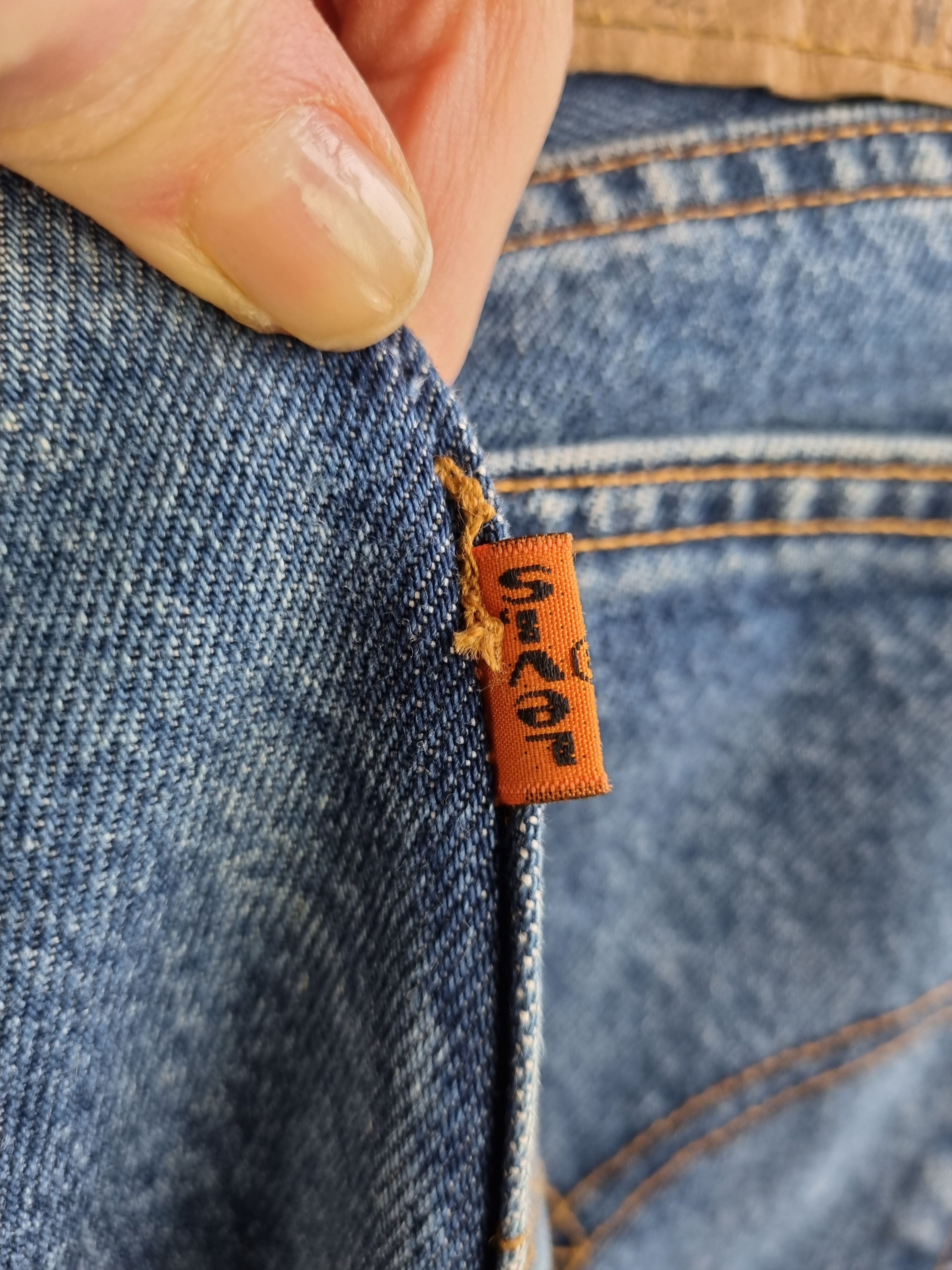 Levi's × Levi's Vintage Clothing 1998 Vintage LEVIS 615 Orange Tab Rare Jeans Size US 34 / EU 50 - 7 Thumbnail