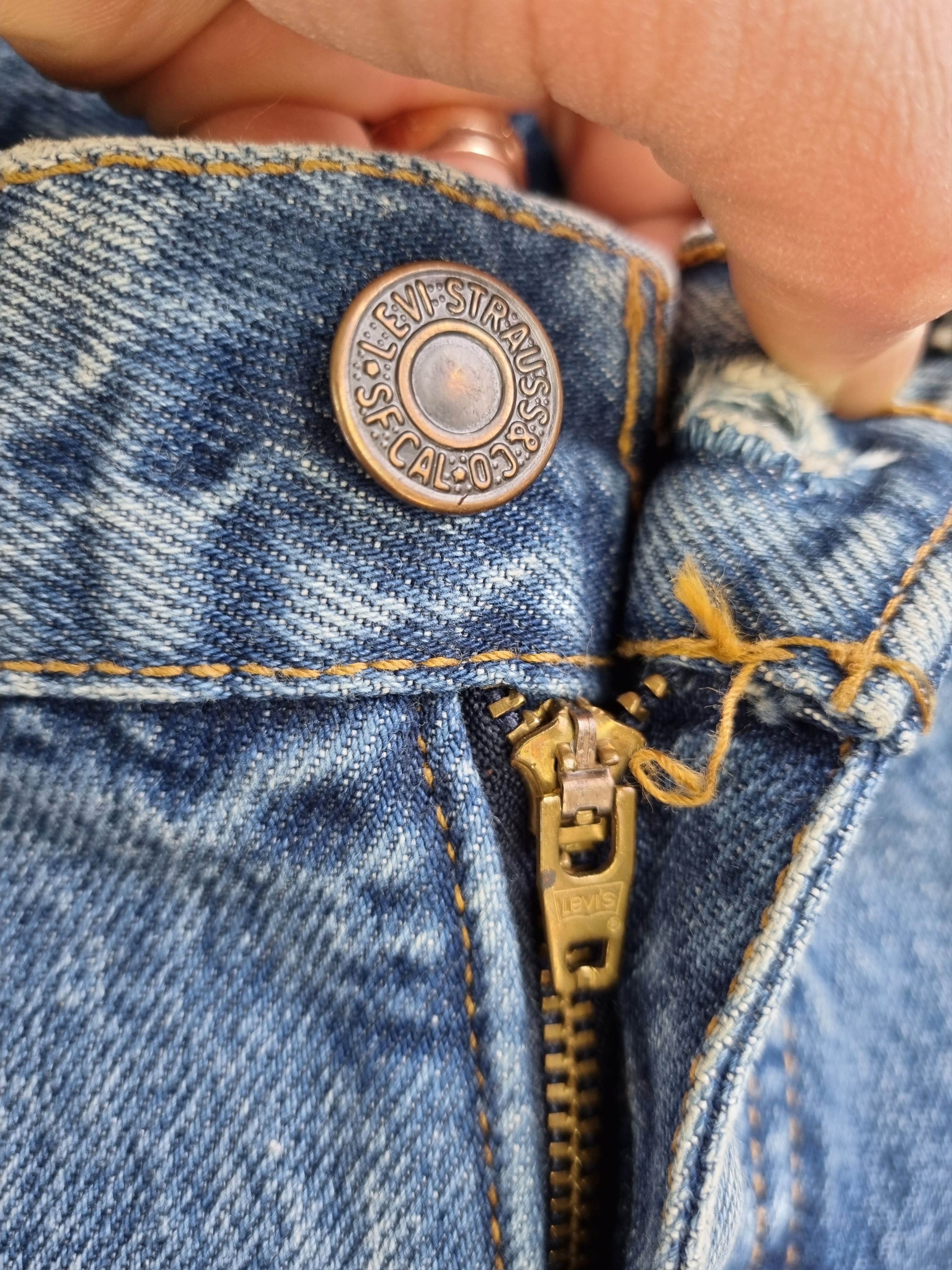 Levi's × Levi's Vintage Clothing 1998 Vintage LEVIS 615 Orange Tab Rare Jeans Size US 34 / EU 50 - 10 Thumbnail