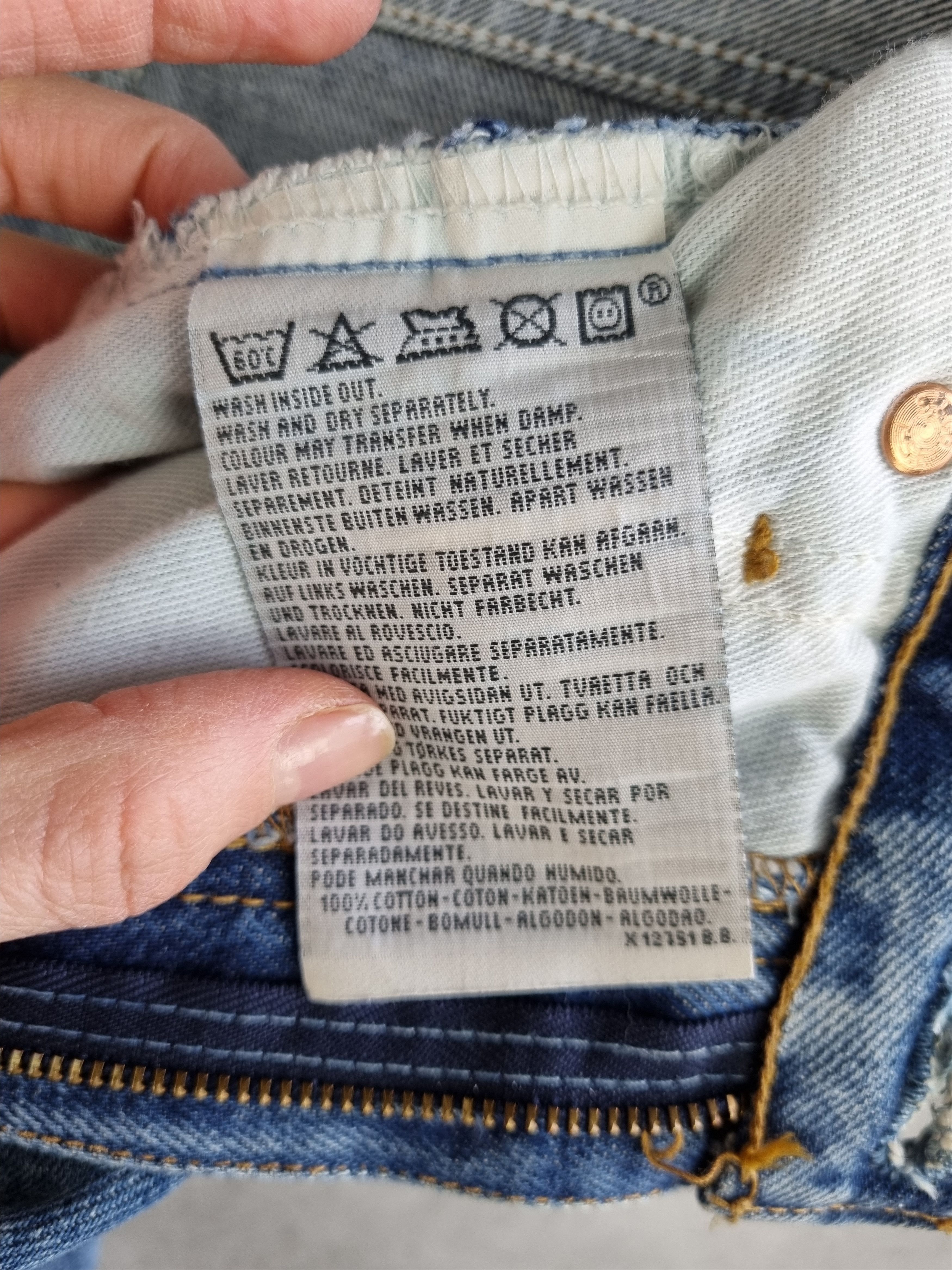 Levi's × Levi's Vintage Clothing 1998 Vintage LEVIS 615 Orange Tab Rare Jeans Size US 34 / EU 50 - 9 Thumbnail