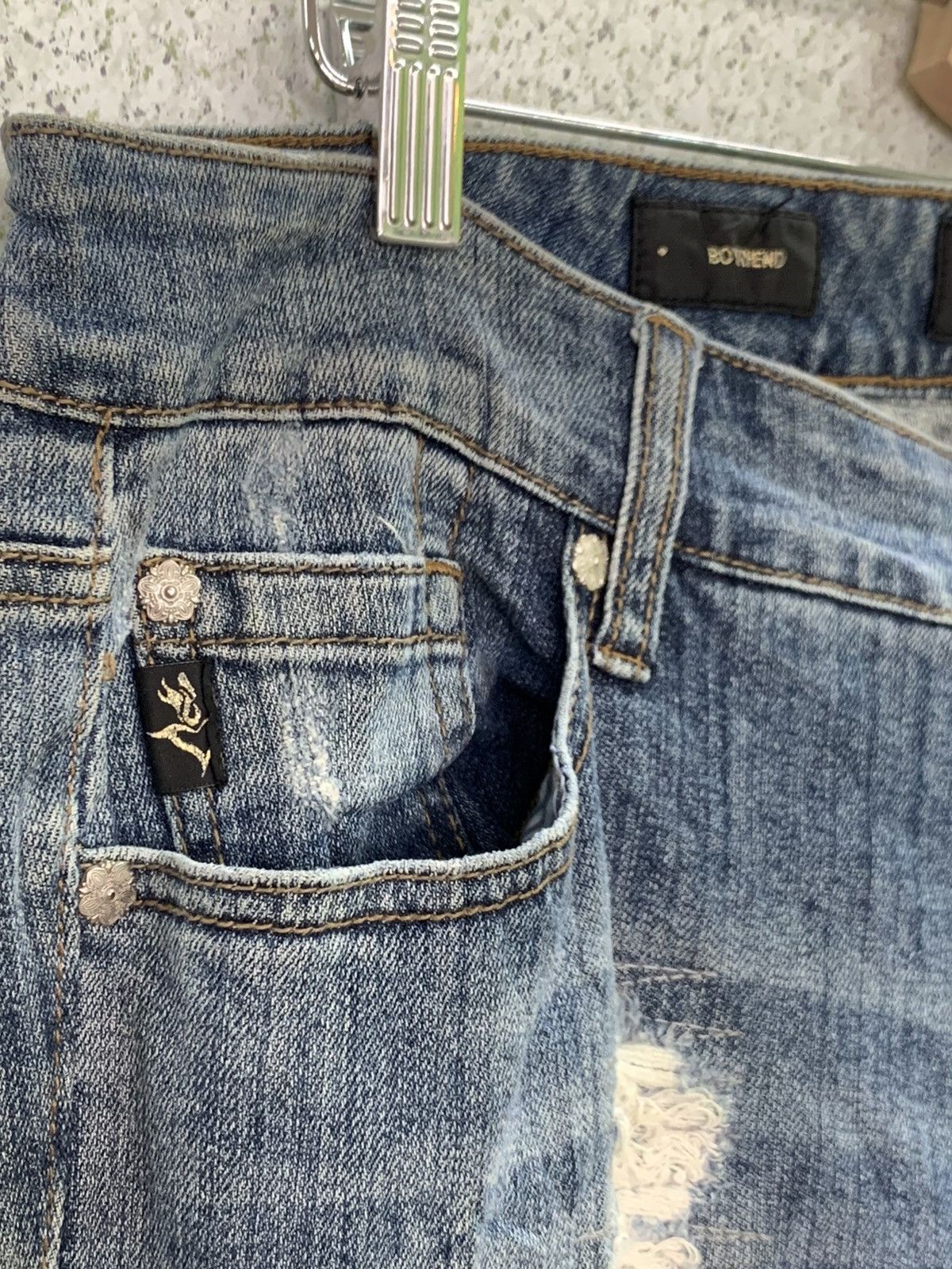 Japanese Brand Distressed Denim Jeans Torrid Brand with Size 38 Size US 38 / EU 54 - 6 Thumbnail