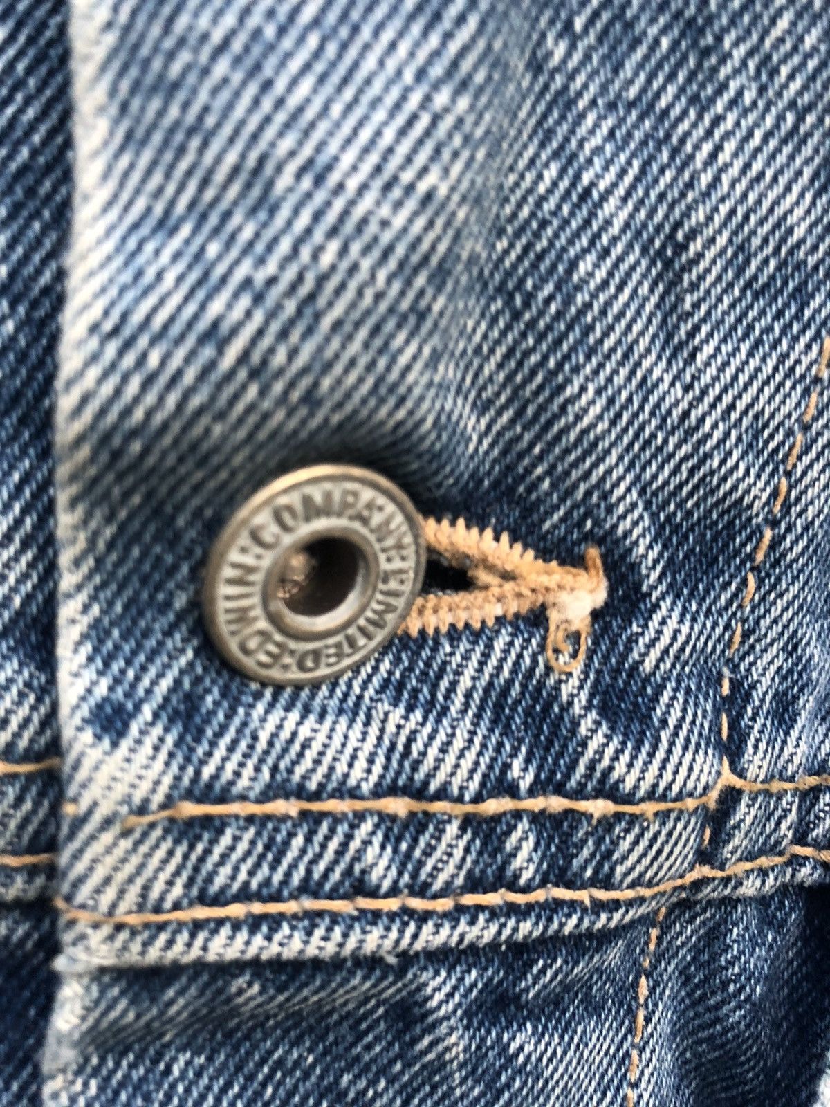 Edwin Vintage EDWIN international denim jacket made in Japan Size US XL / EU 56 / 4 - 6 Thumbnail