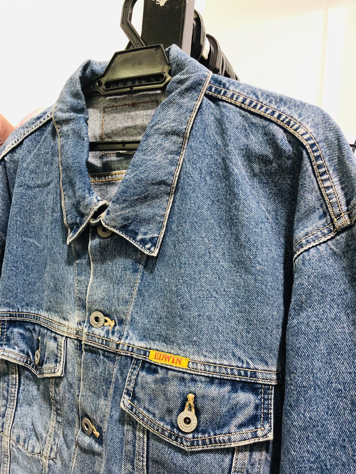 Edwin Vintage EDWIN international denim jacket made in Japan Size US XL / EU 56 / 4 - 13 Thumbnail
