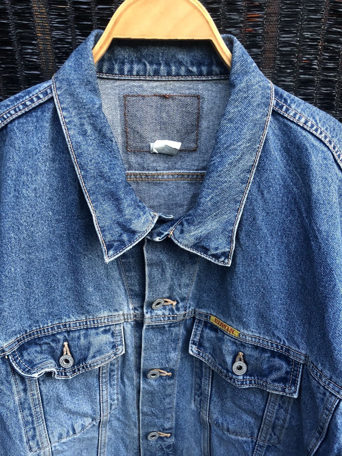 Edwin Vintage EDWIN international denim jacket made in Japan Size US XL / EU 56 / 4 - 7 Thumbnail