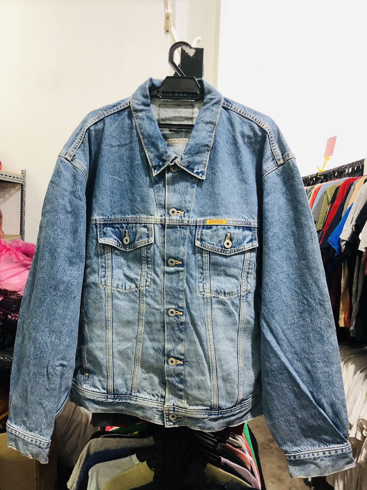 Edwin Vintage EDWIN international denim jacket made in Japan Size US XL / EU 56 / 4 - 12 Thumbnail