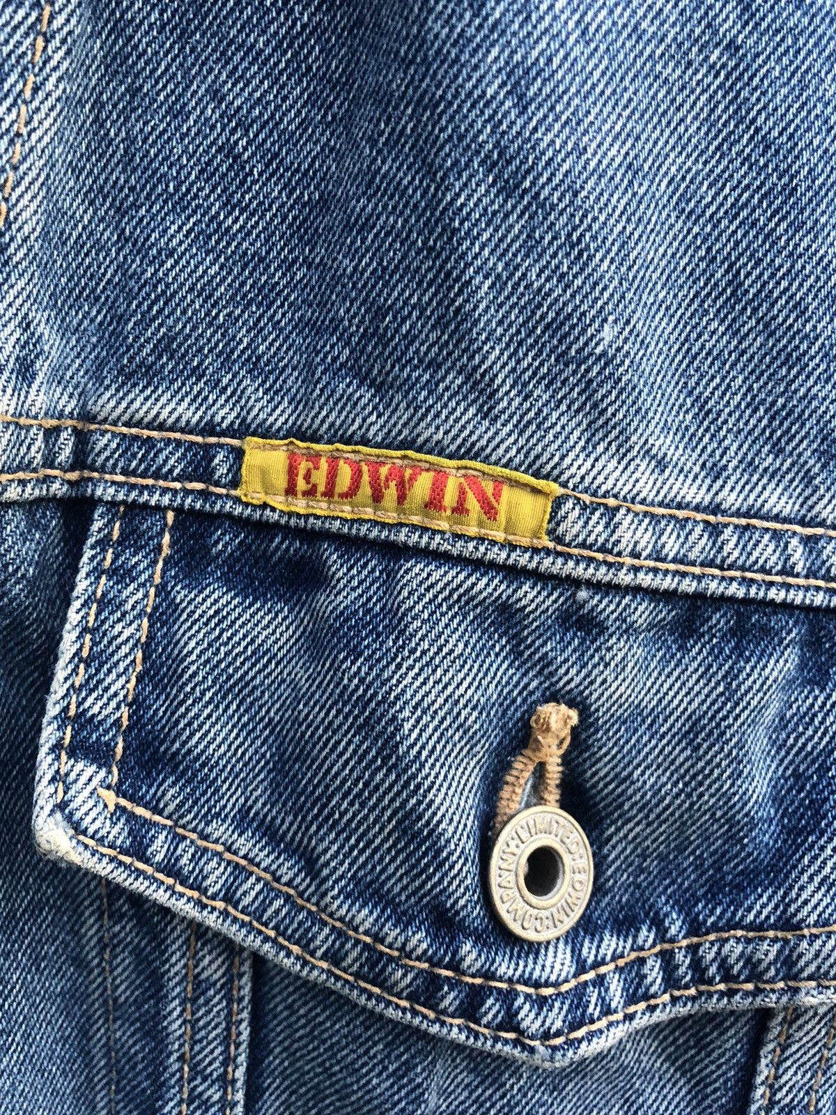 Edwin Vintage EDWIN international denim jacket made in Japan Size US XL / EU 56 / 4 - 5 Thumbnail
