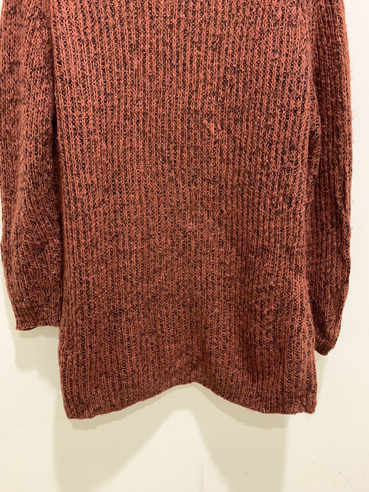 Designer × Forever 21 FOREVER21 Mohair Wool Pocket Aran Knitwear Cardigan Sweater Size M / US 6-8 / IT 42-44 - 11 Thumbnail