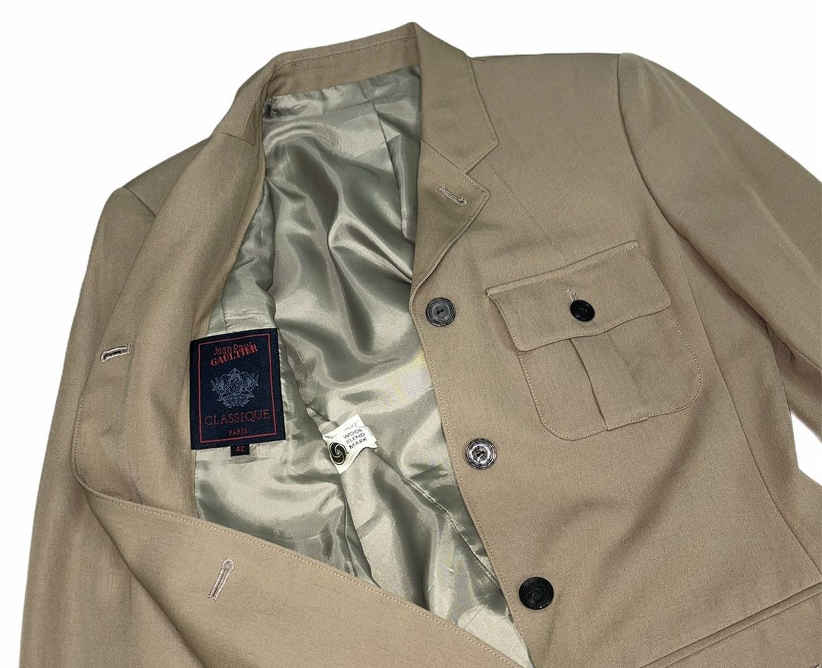 Jean Paul Gaultier JPG CLASSIQUE PARIS RAYON COAT/SUITS (size 42) Size US XS / EU 42 / 0 - 8 Thumbnail
