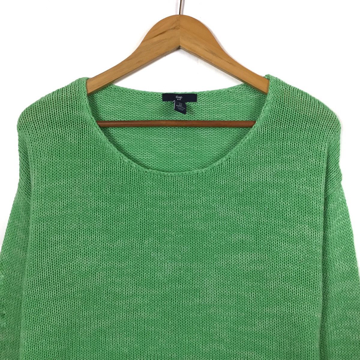 Gap × Japanese Brand Vintage Gap Fleece Sweatshirt Gap Knit Gap CrewNeck Size US M / EU 48-50 / 2 - 2 Thumbnail