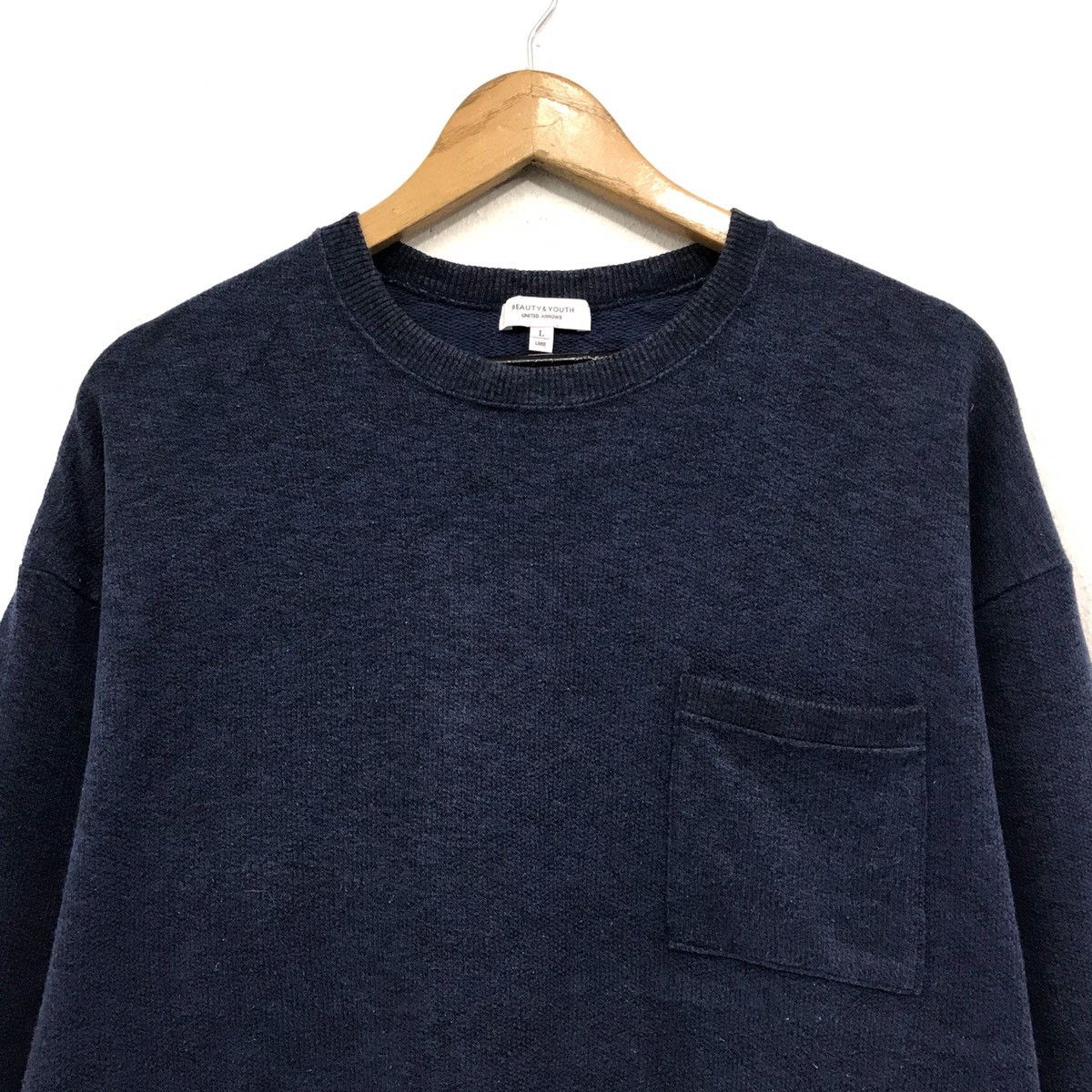 BEAUTY&YOUTH × Japanese Brand × United Arrows Vintage United Arrows Sweatshirt United Arrow Beauty Youth Size US M / EU 48-50 / 2 - 2 Thumbnail