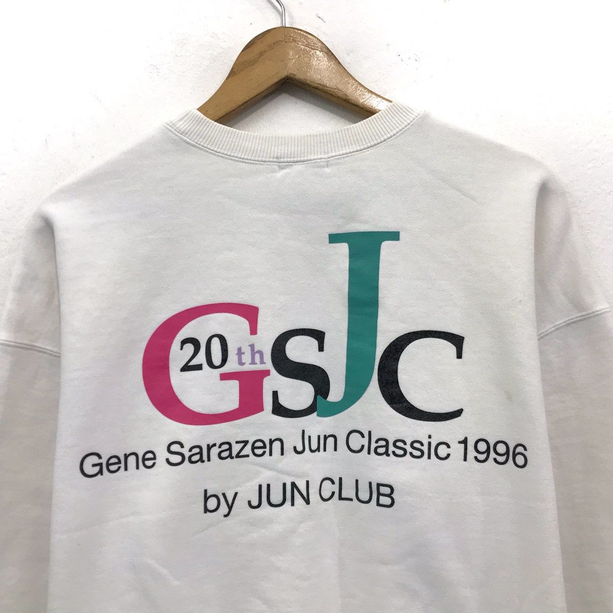 Japanese Brand × Vintage Vintage Jun Club Sweatshirt Gene Sarazen Jun Classic 1996 Size US S / EU 44-46 / 1 - 3 Thumbnail