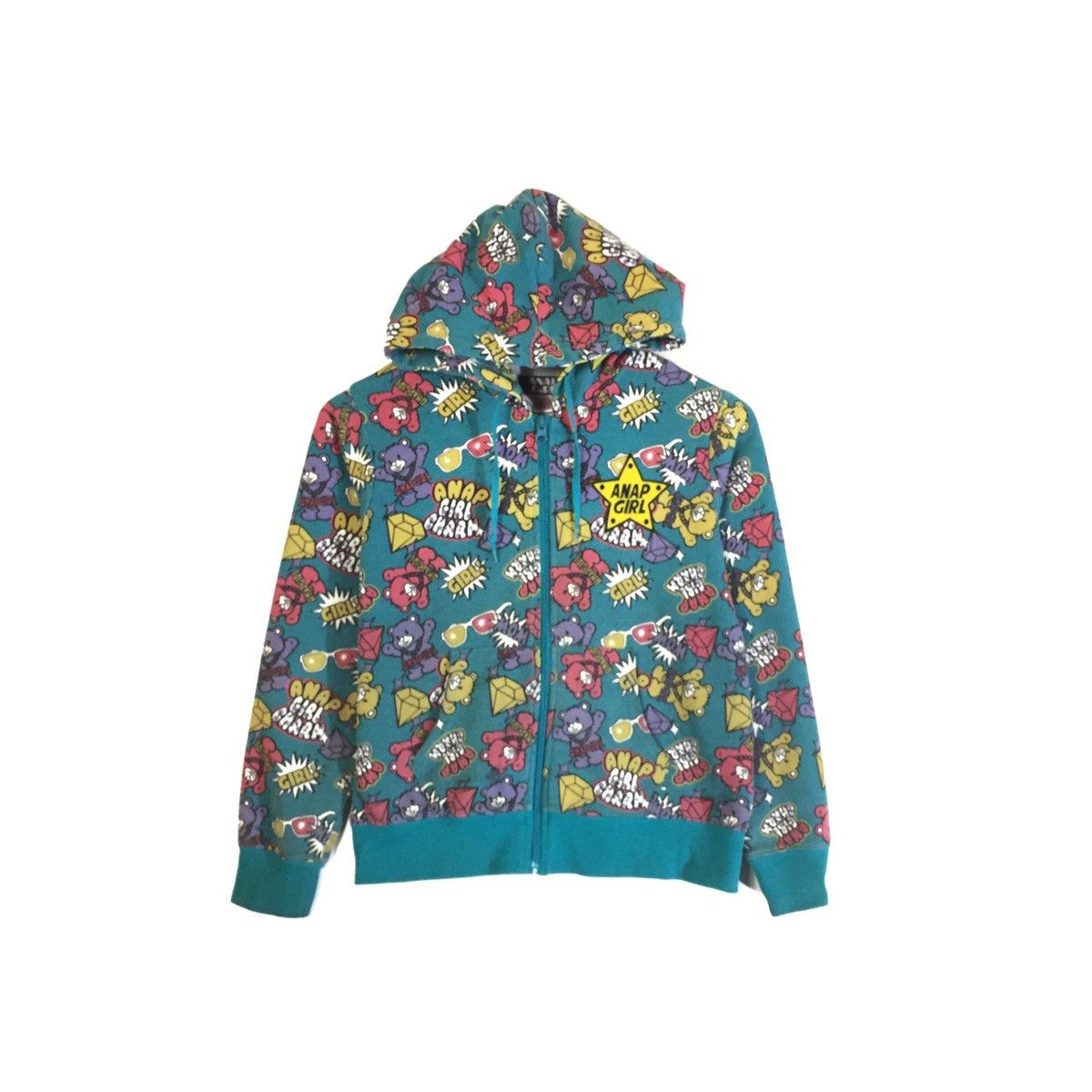 Cartoon Network × Japanese Brand Vintage Full Print Hoodie Sweater Size US XS / EU 42 / 0 - 1 Thumbnail