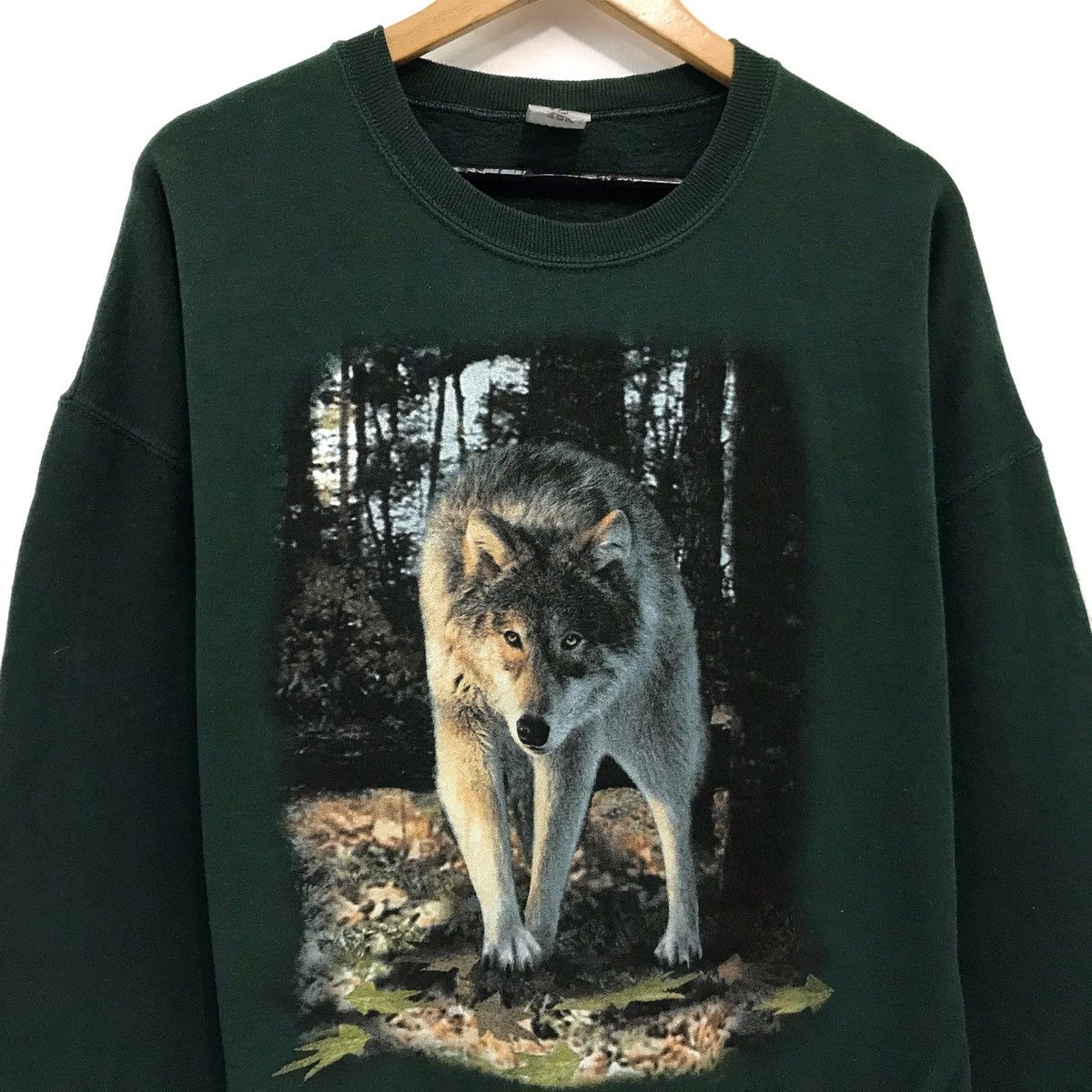 Habitat × Vintage Vintage Wolf Sweatshirt Big Logo Wolf Size US L / EU 52-54 / 3 - 2 Thumbnail