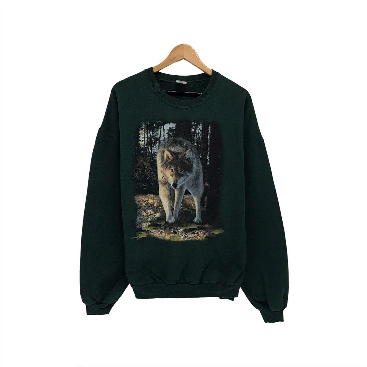 Habitat × Vintage Vintage Wolf Sweatshirt Big Logo Wolf Size US L / EU 52-54 / 3 - 1 Thumbnail