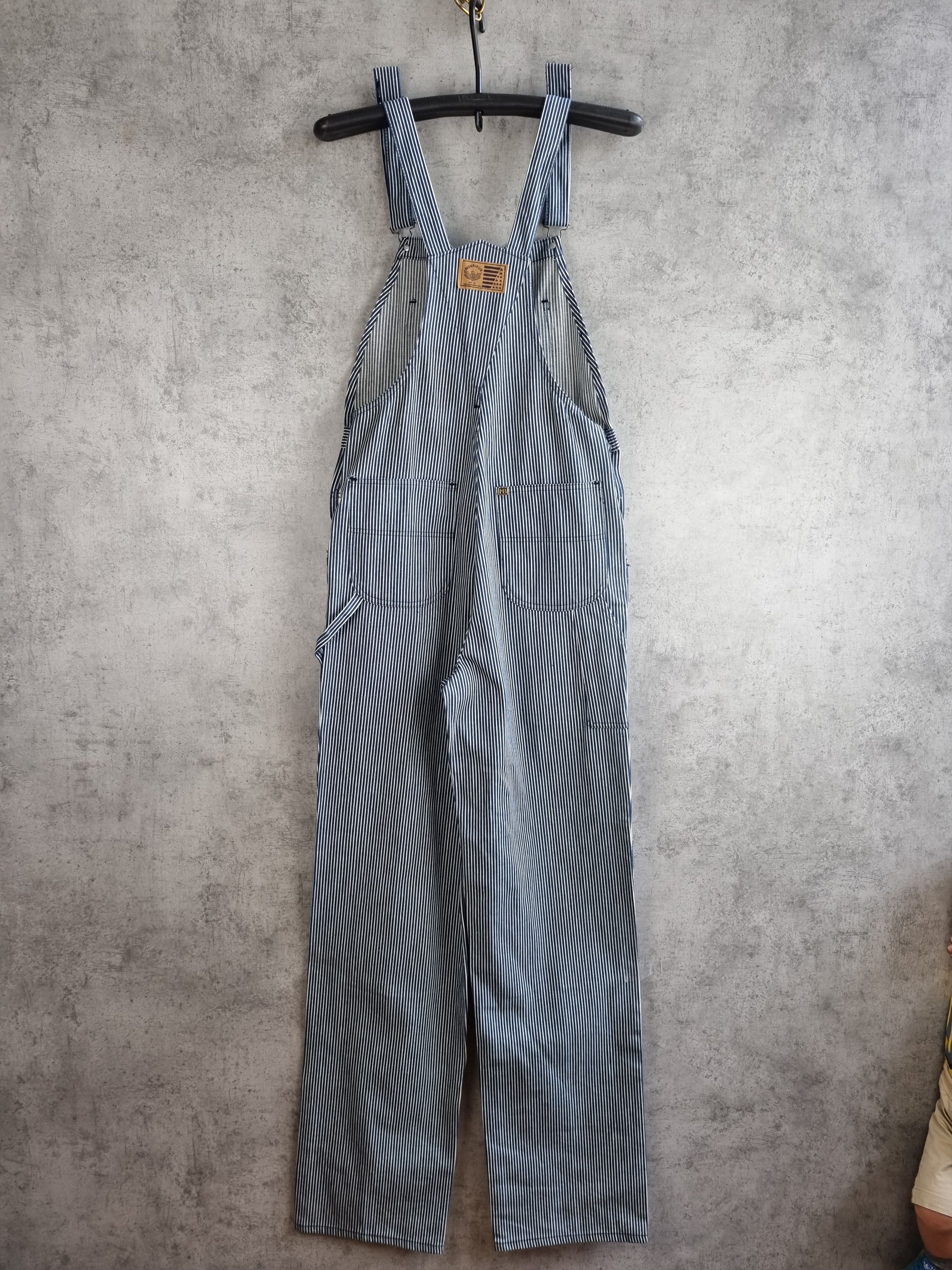 Other Rare 80s Vintage Rail Master Overalls Jump Suit Size US 34 / EU 50 - 3 Thumbnail