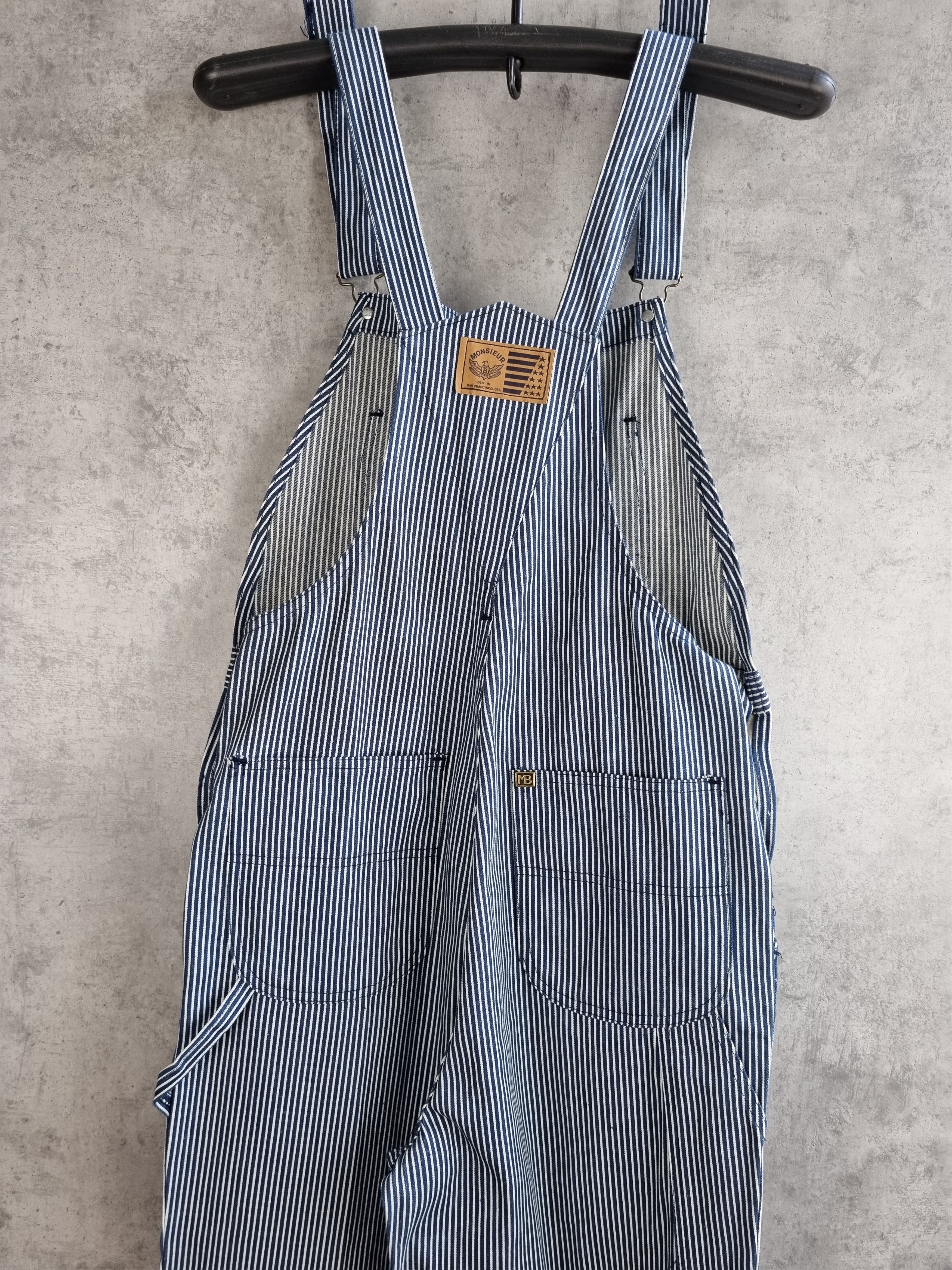Other Rare 80s Vintage Rail Master Overalls Jump Suit Size US 34 / EU 50 - 4 Thumbnail