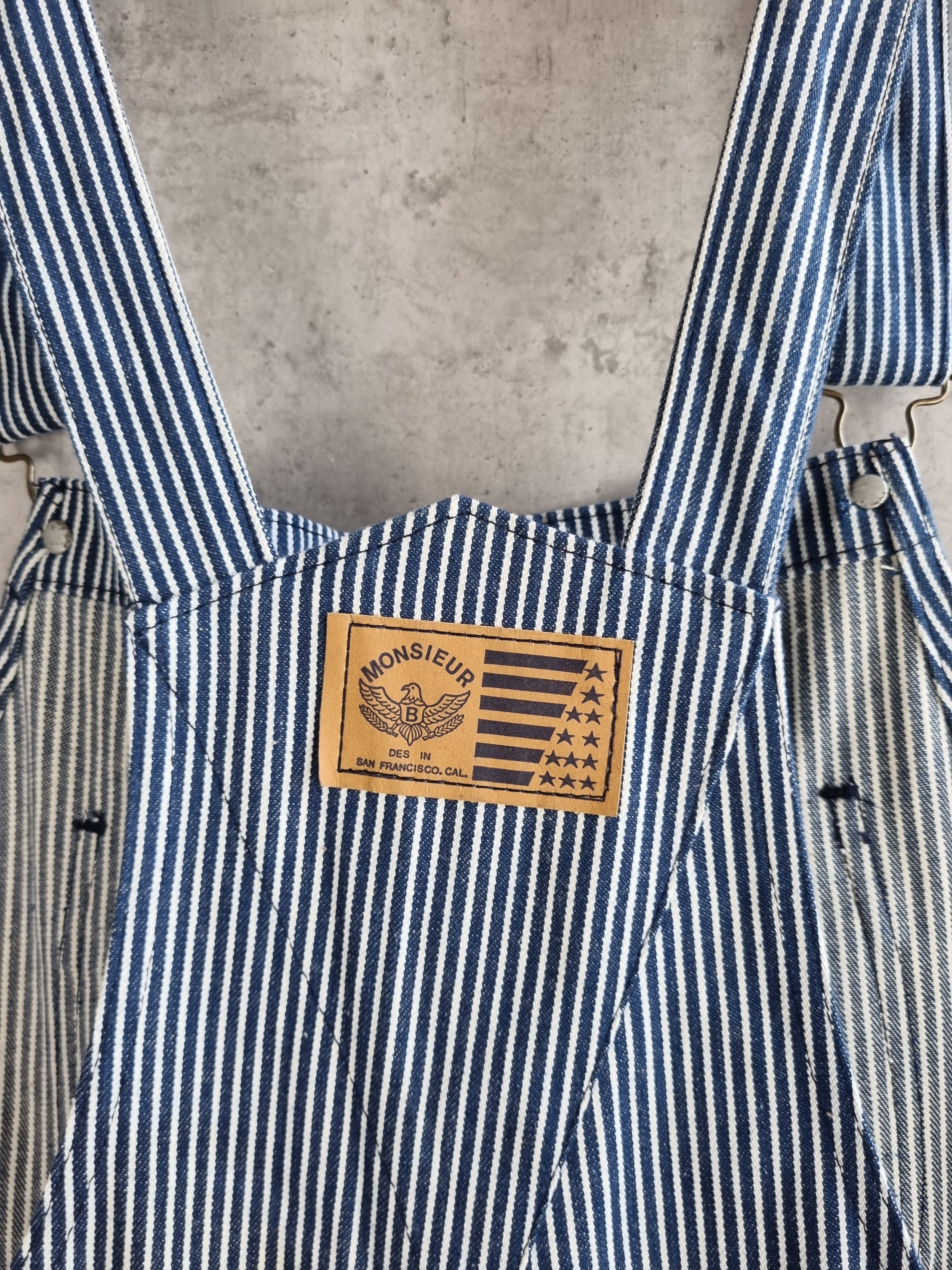 Other Rare 80s Vintage Rail Master Overalls Jump Suit Size US 34 / EU 50 - 5 Thumbnail