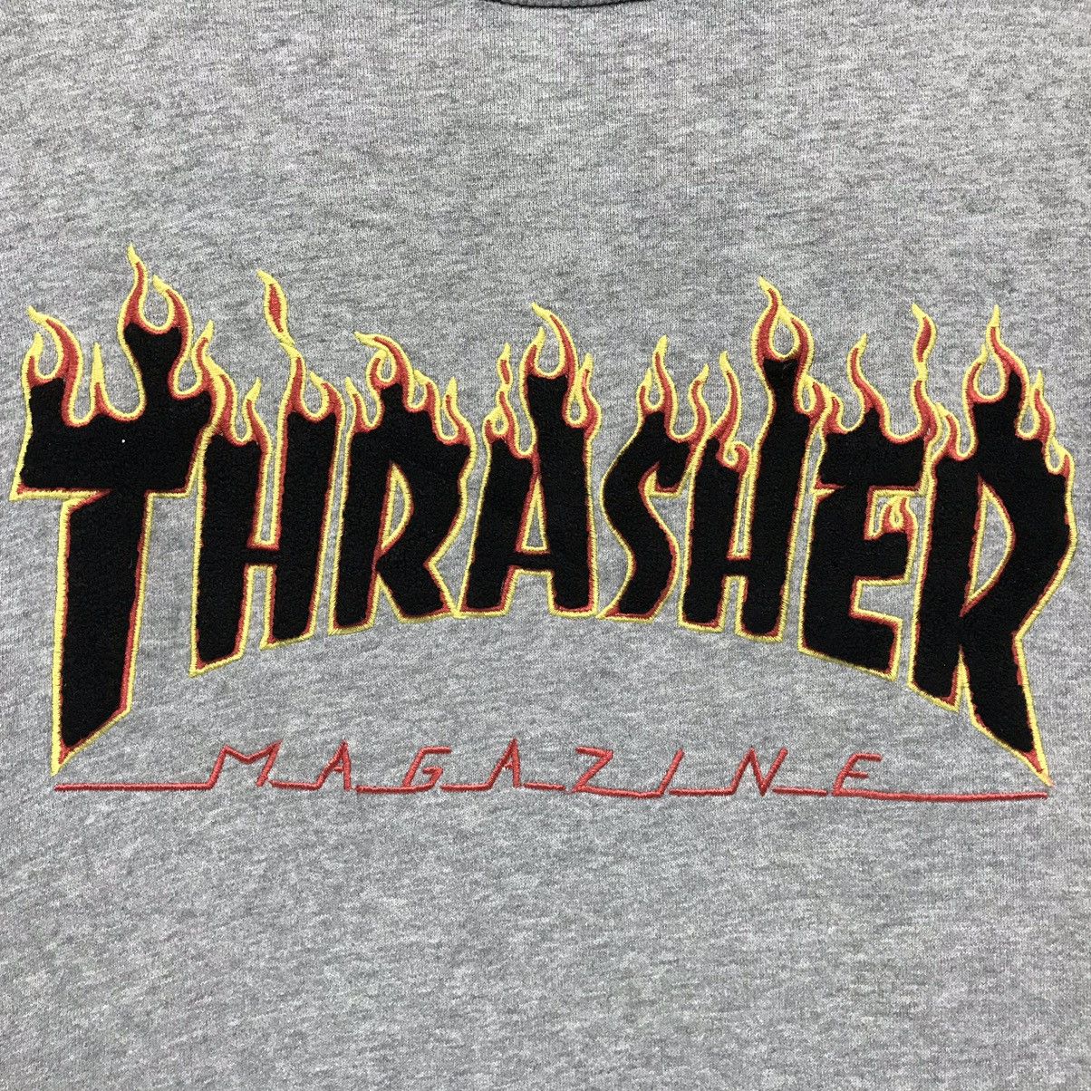 Powell Peralta × Thrasher × Welcome Skateboards Vintage Thrasher Sweatshirt Thrasher Magazine Sweater Size US M / EU 48-50 / 2 - 3 Thumbnail