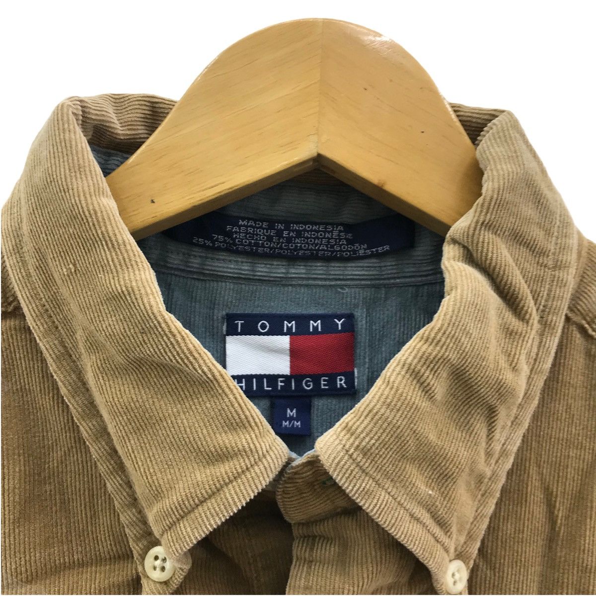 Tommy Hilfiger × Vintage Vintage Tommy Hilfiger Shirt Button Up Size US M / EU 48-50 / 2 - 7 Thumbnail