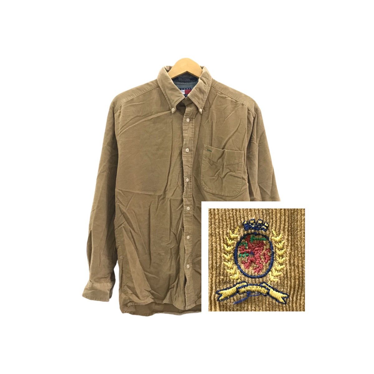 Tommy Hilfiger × Vintage Vintage Tommy Hilfiger Shirt Button Up Size US M / EU 48-50 / 2 - 1 Thumbnail