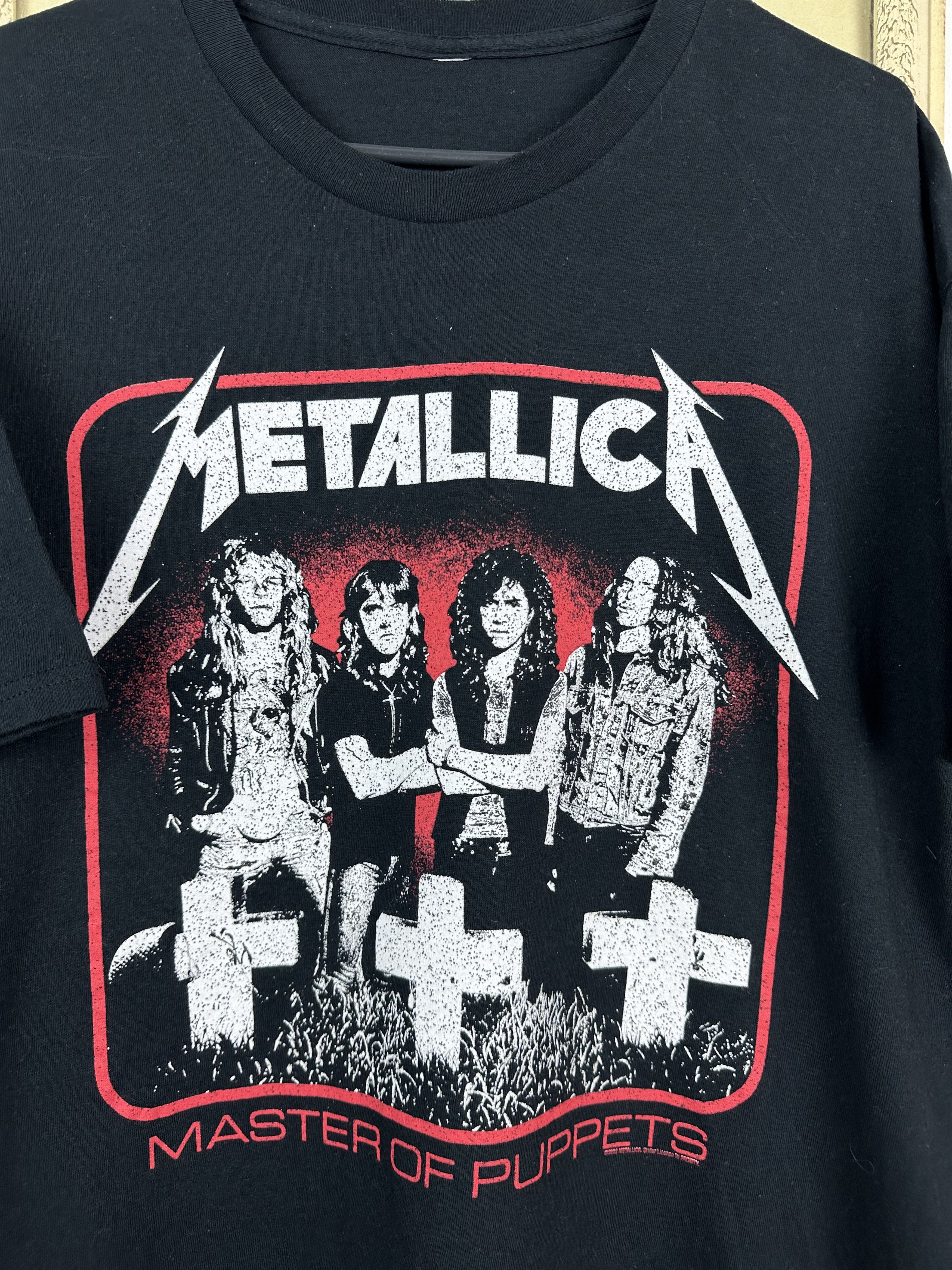Metallica Metallica Retro Shirt Jersey Tee Band Rare Hype Y2K Size US L / EU 52-54 / 3 - 3 Thumbnail