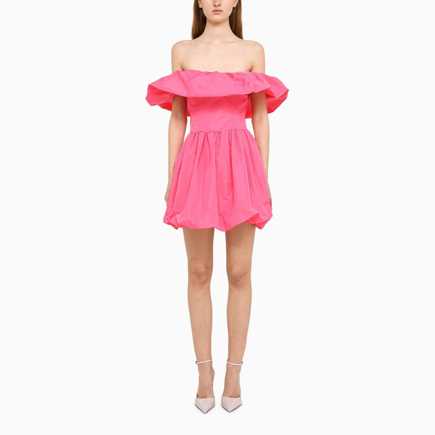 o1d2blof0623 Mini Dress in Fuchsia