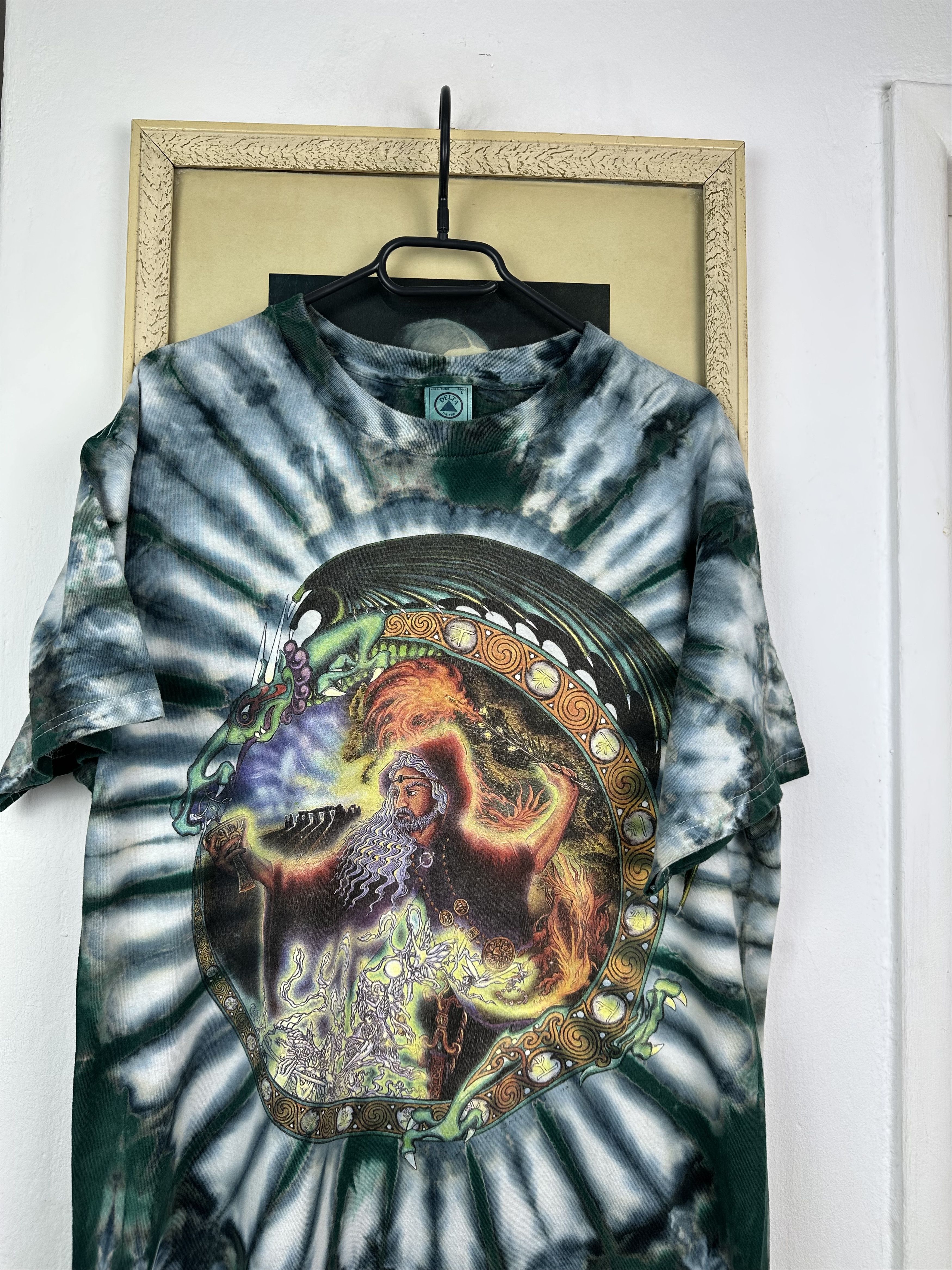 Band Tees × Delta × Vintage Vintage 90's Delta Grateful Dead Band Shirt Tee Jersey Rare Size US L / EU 52-54 / 3 - 2 Thumbnail