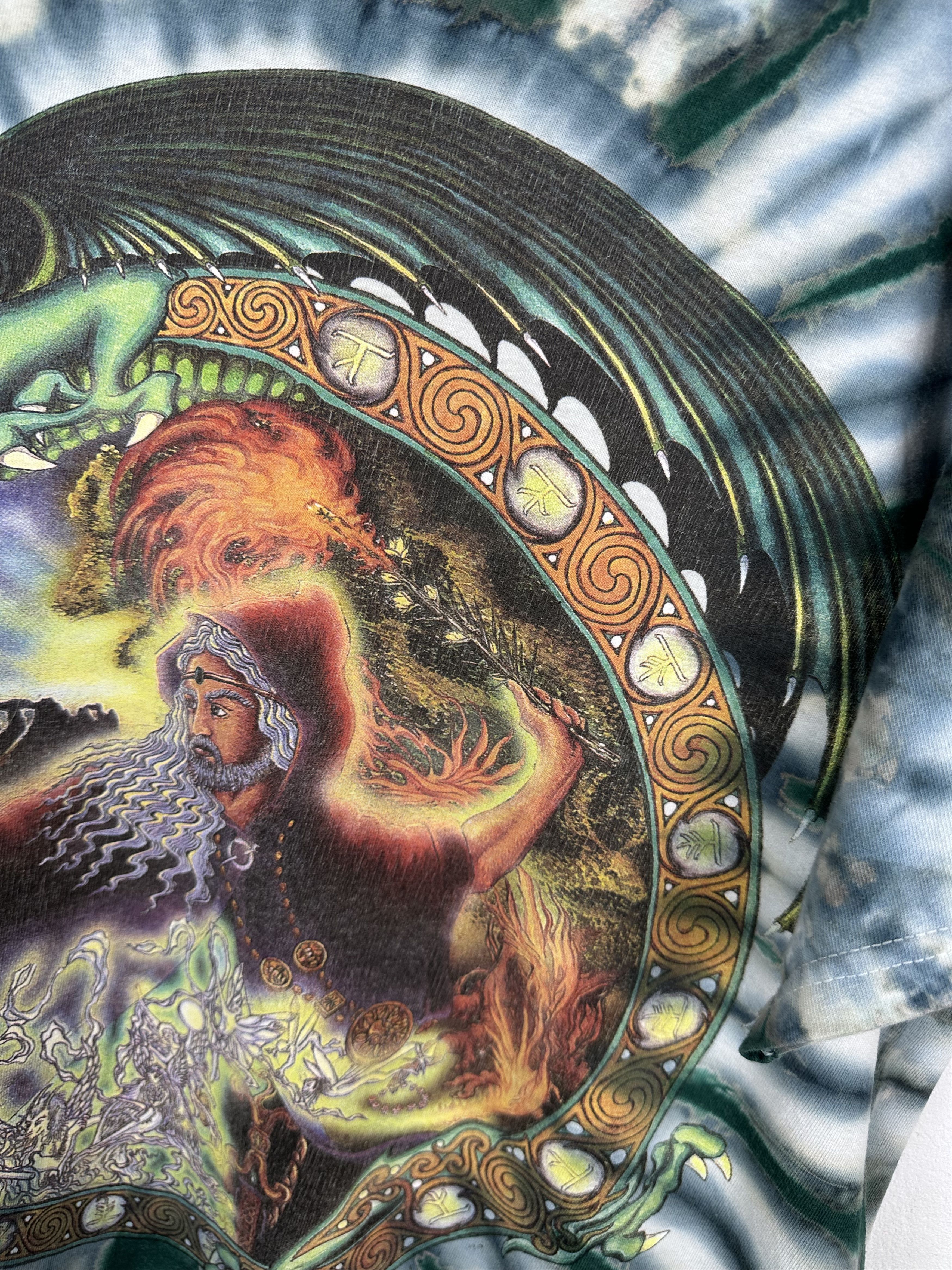 Band Tees × Delta × Vintage Vintage 90's Delta Grateful Dead Band Shirt Tee Jersey Rare Size US L / EU 52-54 / 3 - 7 Thumbnail