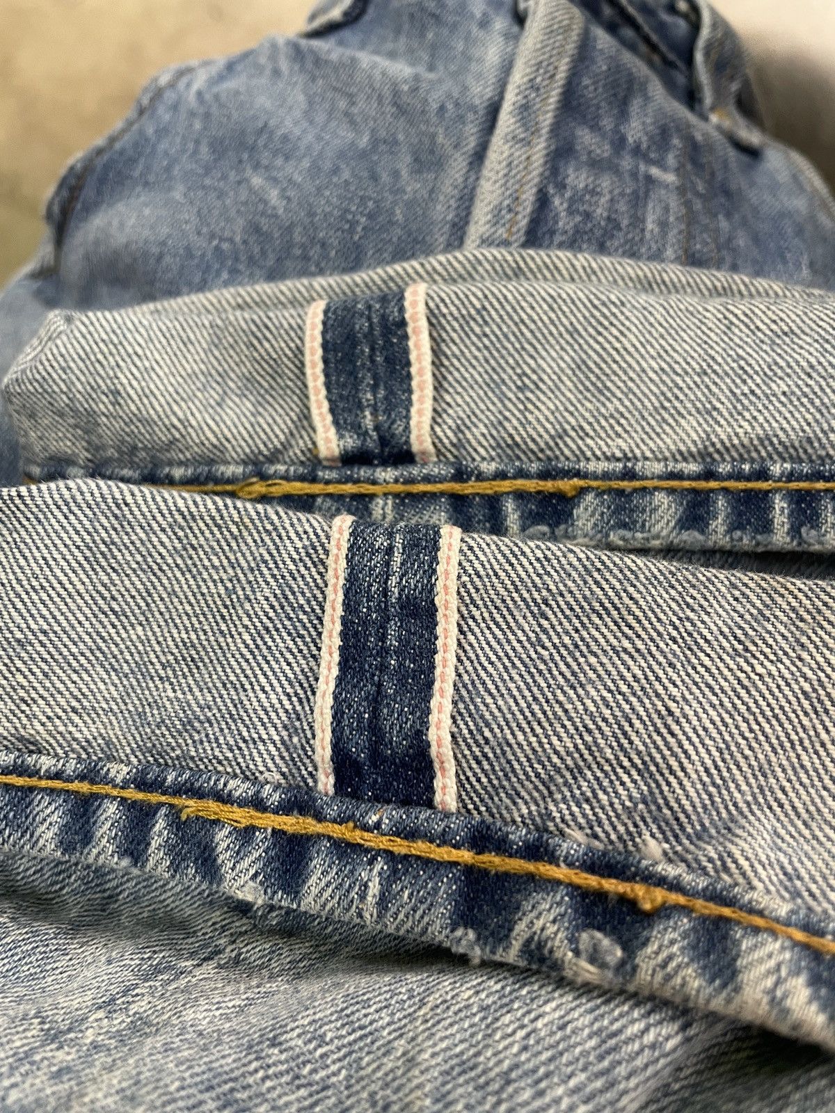 Levi's Vintage Clothing Levis 501XX hidden rivet 50’s LVC vintage style redline Size US 34 / EU 50 - 14 Thumbnail