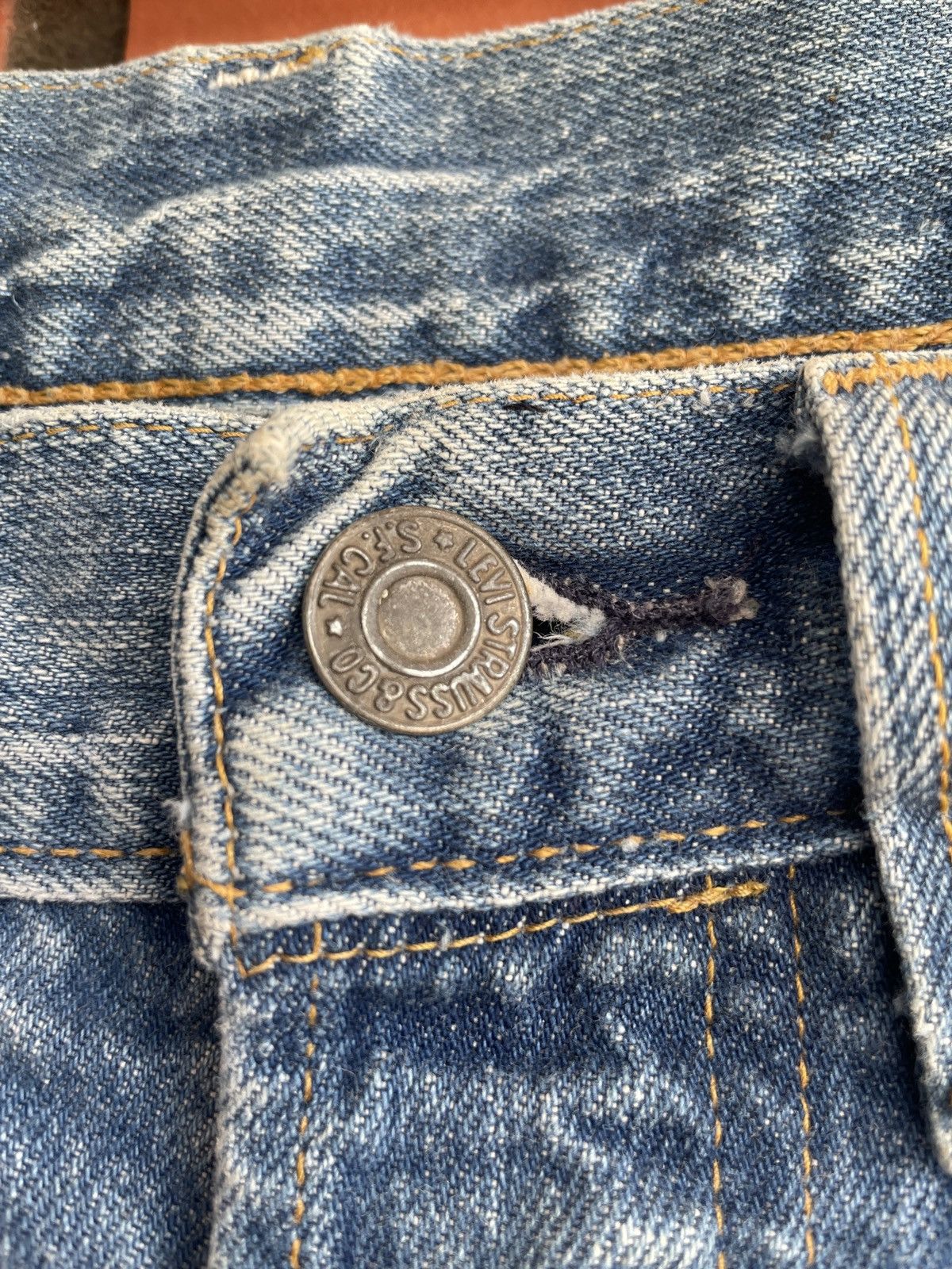 Levi's Vintage Clothing Levis 501XX hidden rivet 50’s LVC vintage style redline Size US 34 / EU 50 - 6 Thumbnail