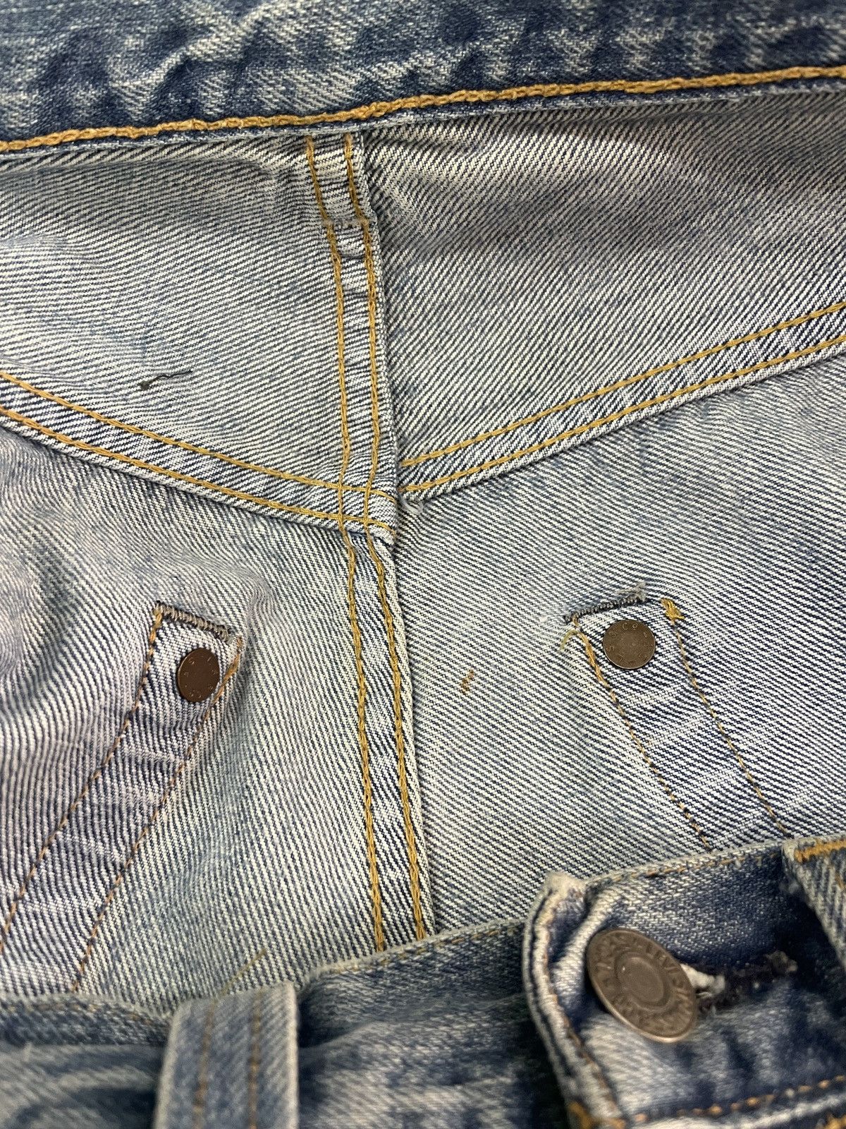 Levi's Vintage Clothing Levis 501XX hidden rivet 50’s LVC vintage style redline Size US 34 / EU 50 - 13 Thumbnail
