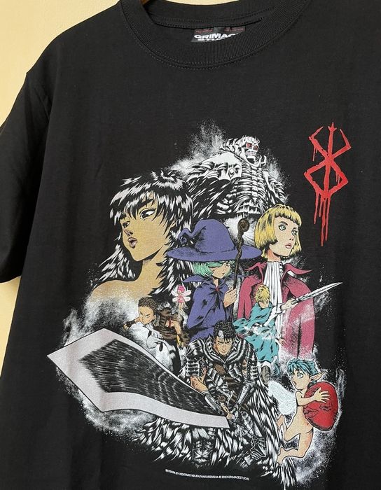 Vintage Berserk Guts Companions Anime Bootleg Shirt Grailed