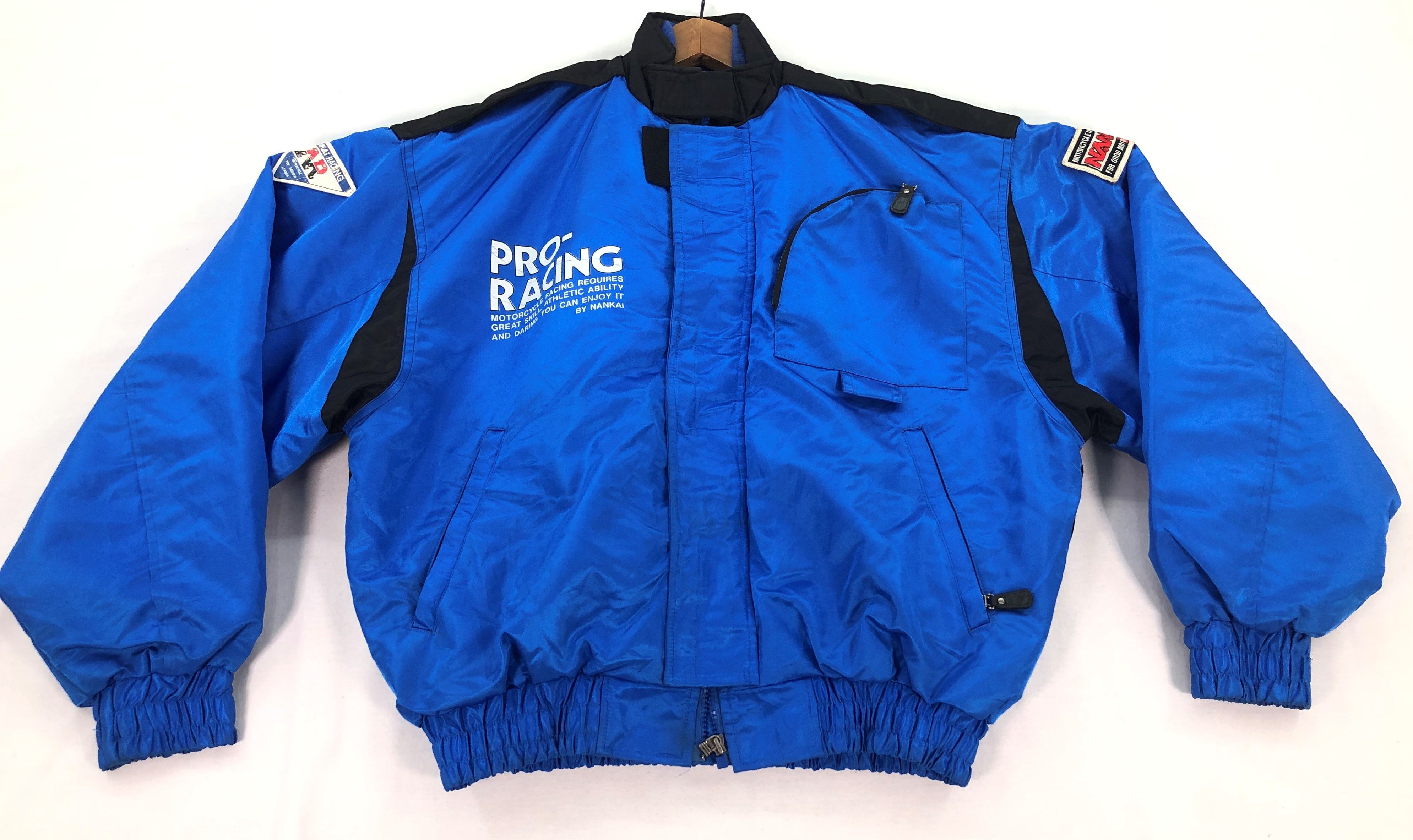 image of Nankai Japan Pro Racing Motorsport Jacket in Blue, Men's (Size Medium)