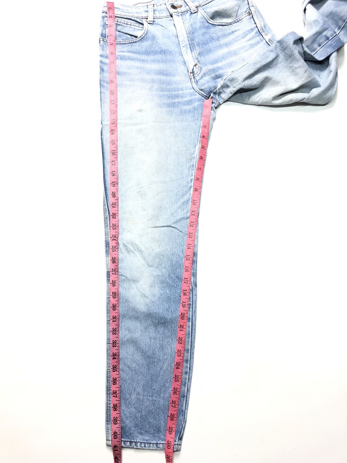 Levi's × Vintage VINTAGE 90s LEVIS 636 GREY TAB BIG E DISTRESSED DENIM Size US 29 - 14 Thumbnail