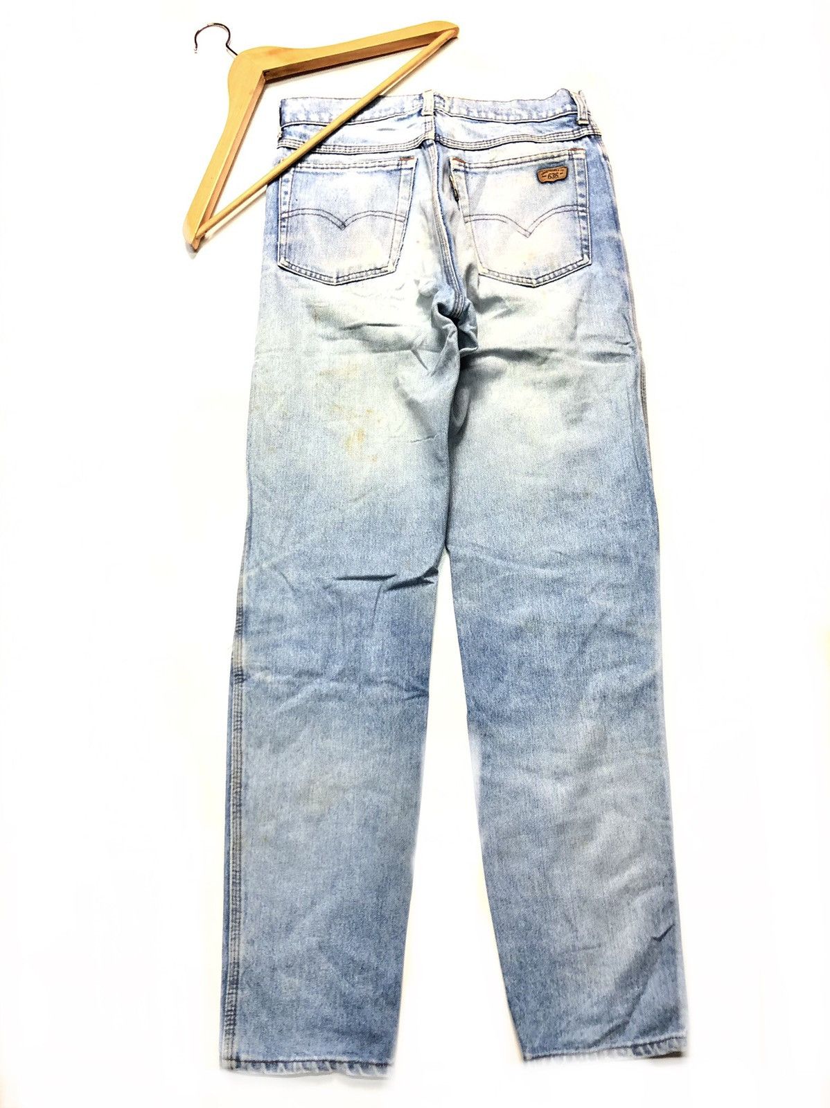 Levi's × Vintage VINTAGE 90s LEVIS 636 GREY TAB BIG E DISTRESSED DENIM Size US 29 - 2 Thumbnail