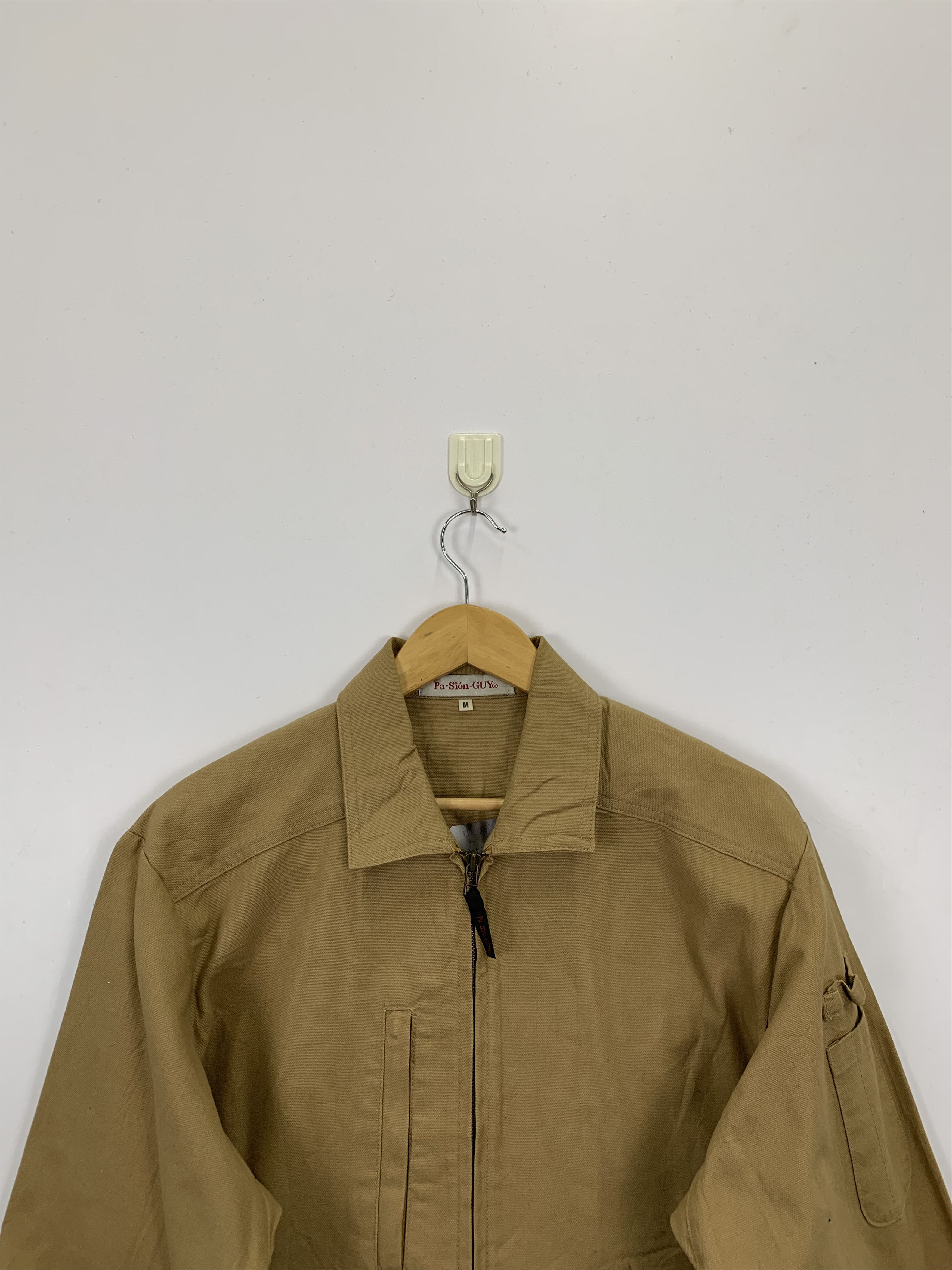 Japanese Brand × Vintage Vintage Japanese Brand Worker Denim Jacket Size US M / EU 48-50 / 2 - 2 Thumbnail